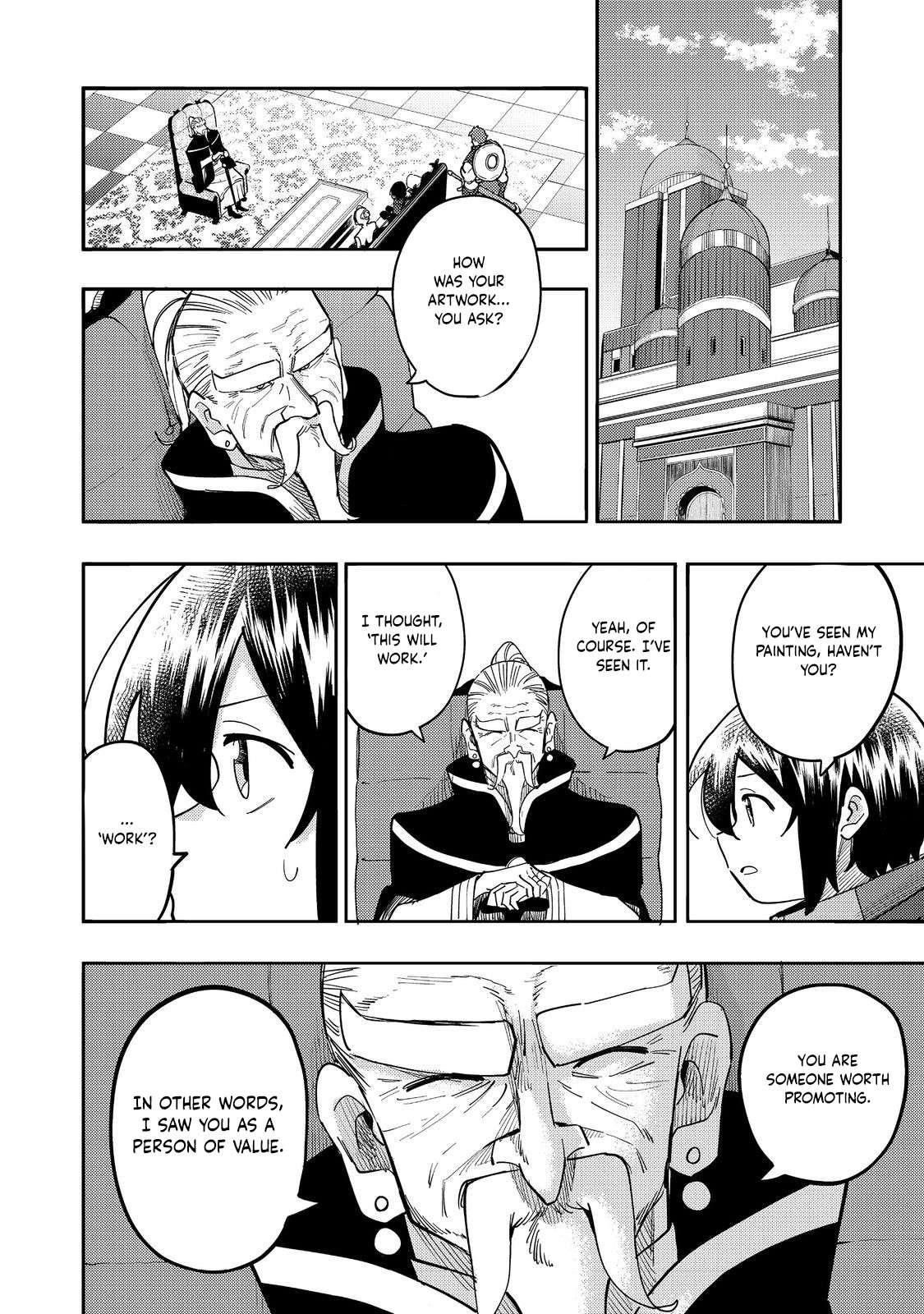 Kyou mo E ni Kaita Mochi ga Umai Chapter 30 — Page 16
