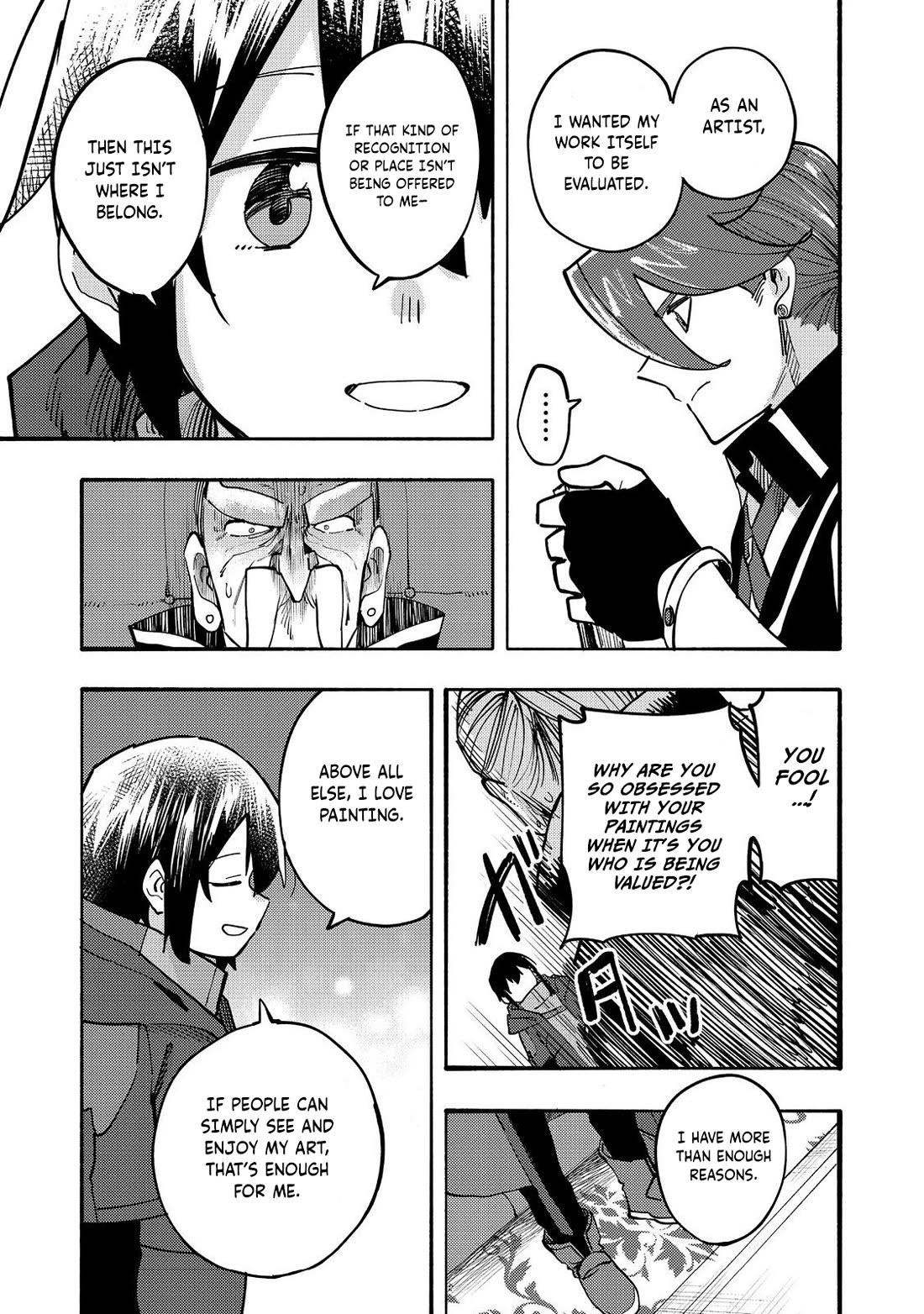 Kyou mo E ni Kaita Mochi ga Umai Chapter 31 — Page 27