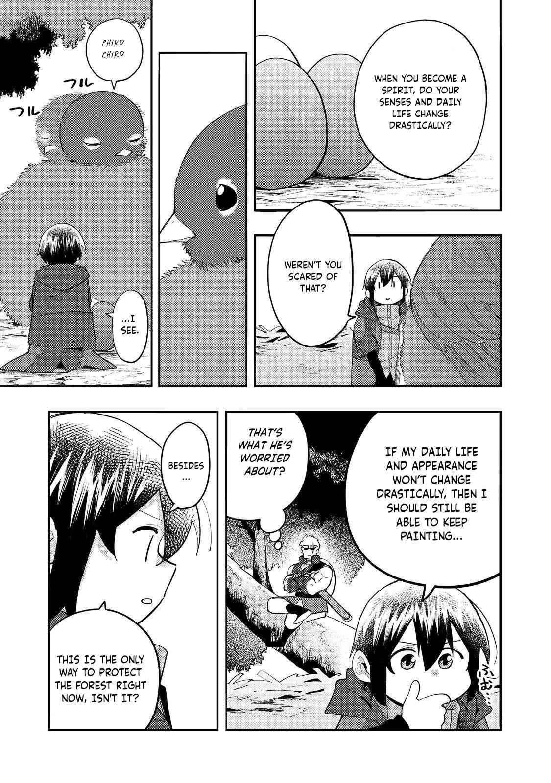 Kyou mo E ni Kaita Mochi ga Umai Chapter 34 — Page 21