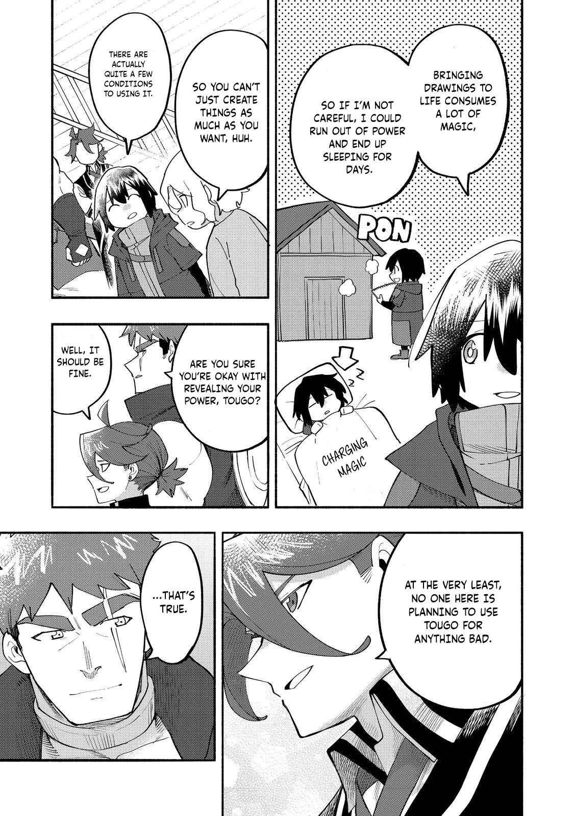 Kyou mo E ni Kaita Mochi ga Umai Chapter 36 — Page 7