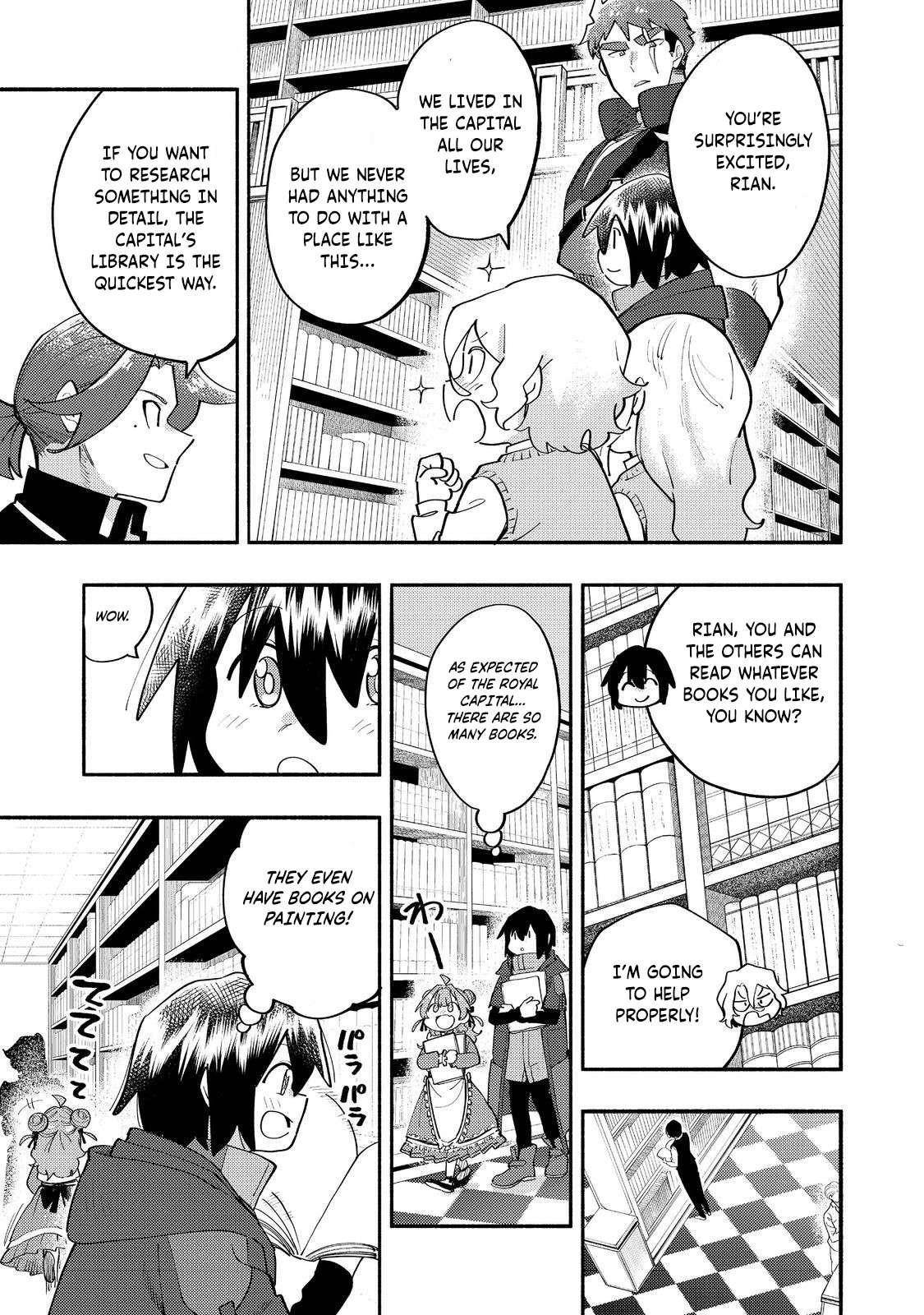 Kyou mo E ni Kaita Mochi ga Umai Chapter 36 — Page 9