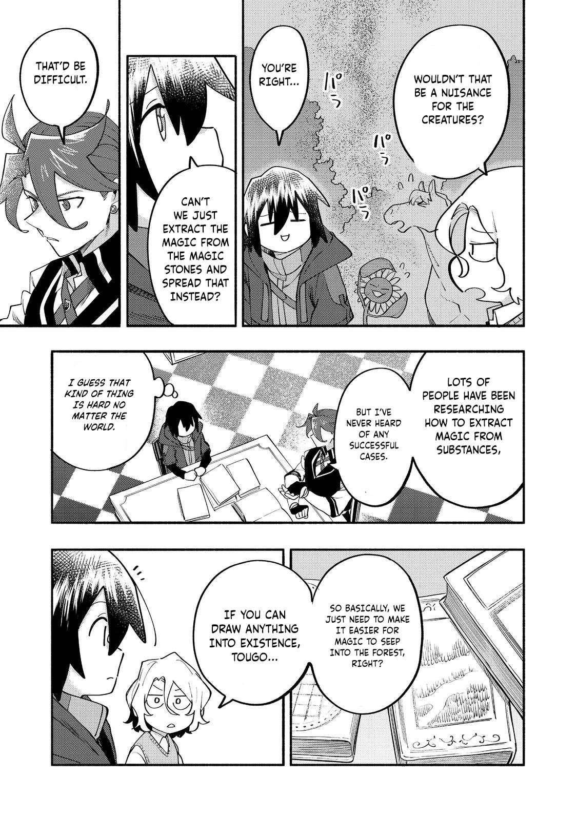 Kyou mo E ni Kaita Mochi ga Umai Chapter 36 — Page 15