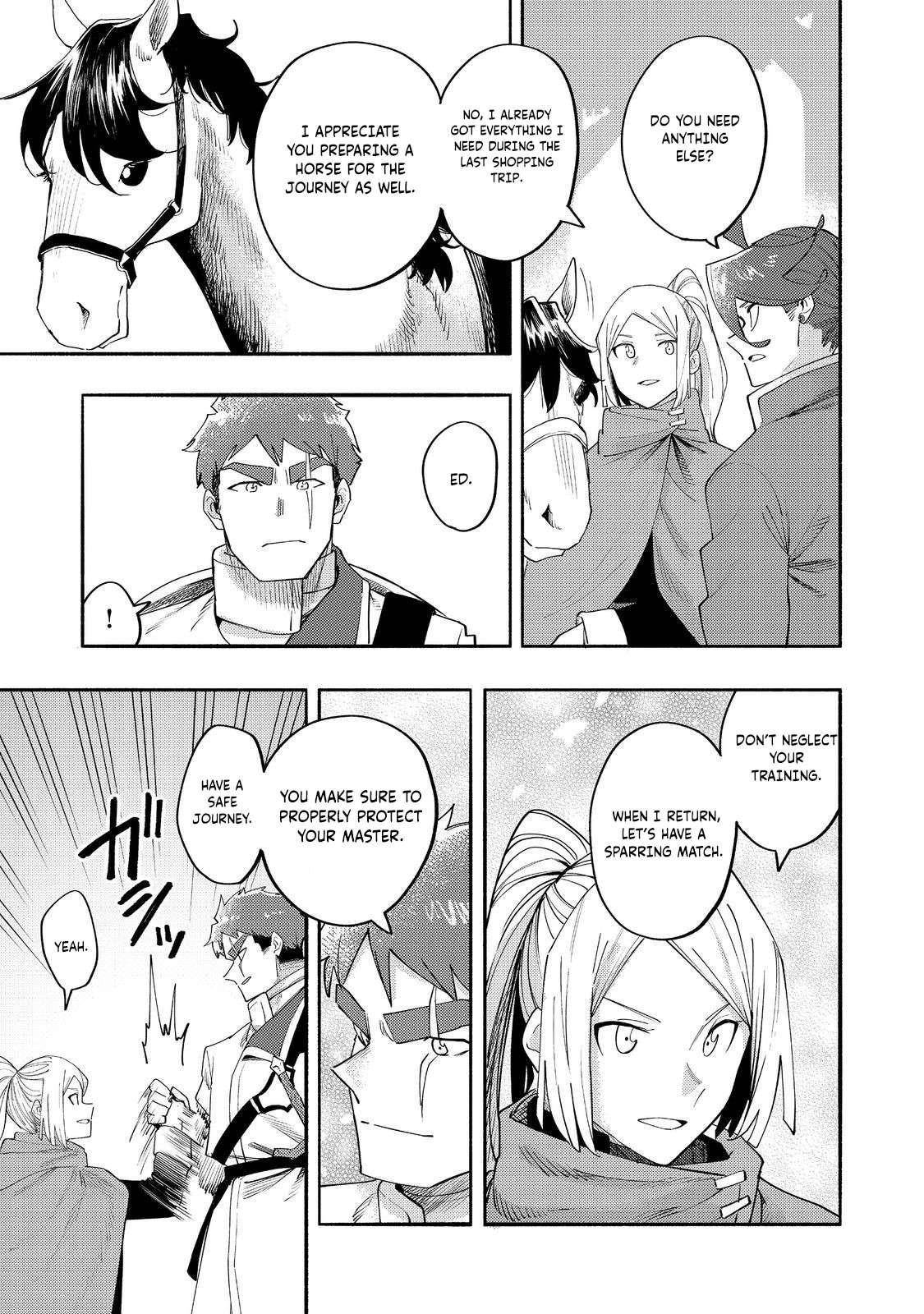Kyou mo E ni Kaita Mochi ga Umai Chapter 37 — Page 33