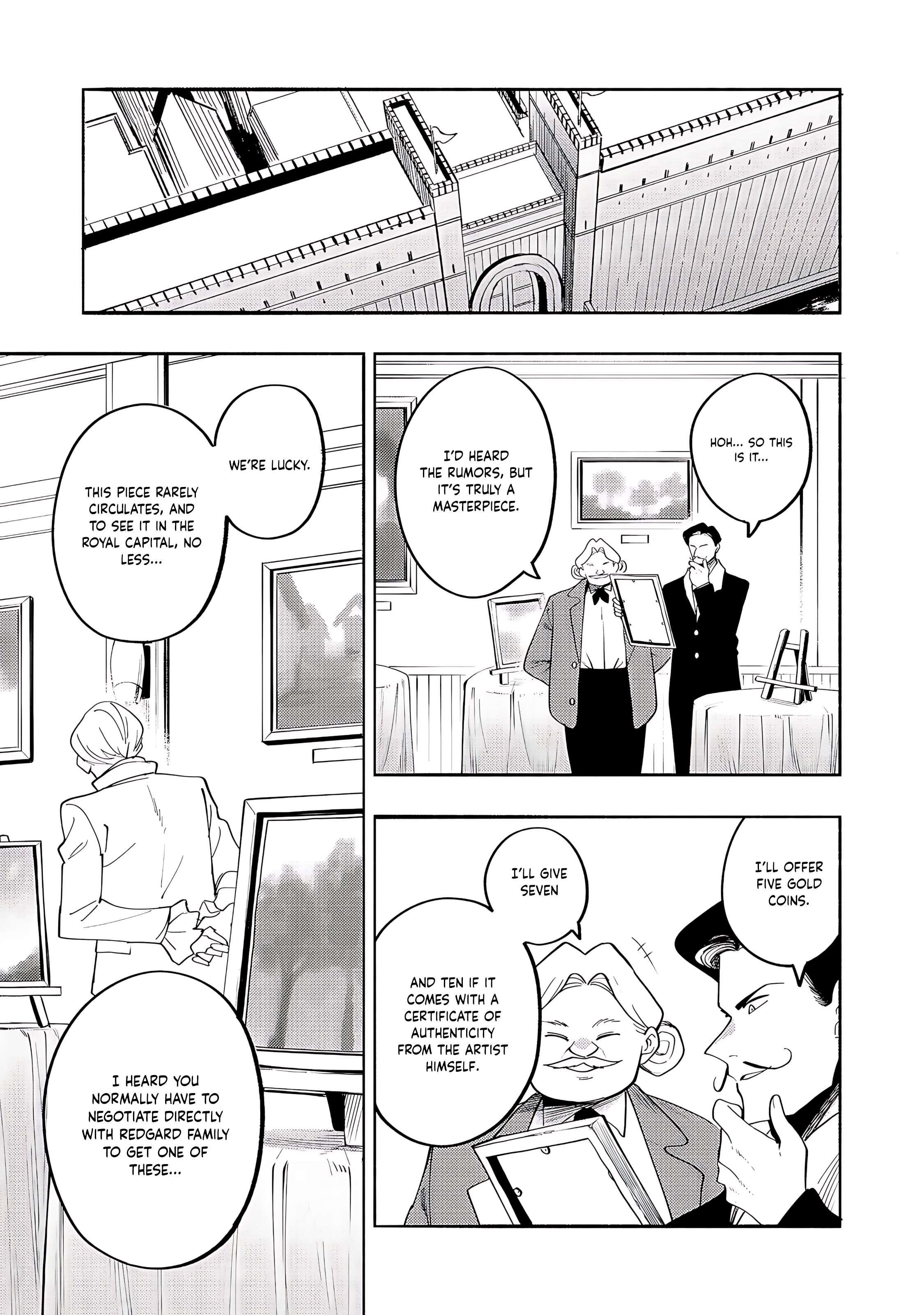 Kyou mo E ni Kaita Mochi ga Umai Chapter 38 — Page 1