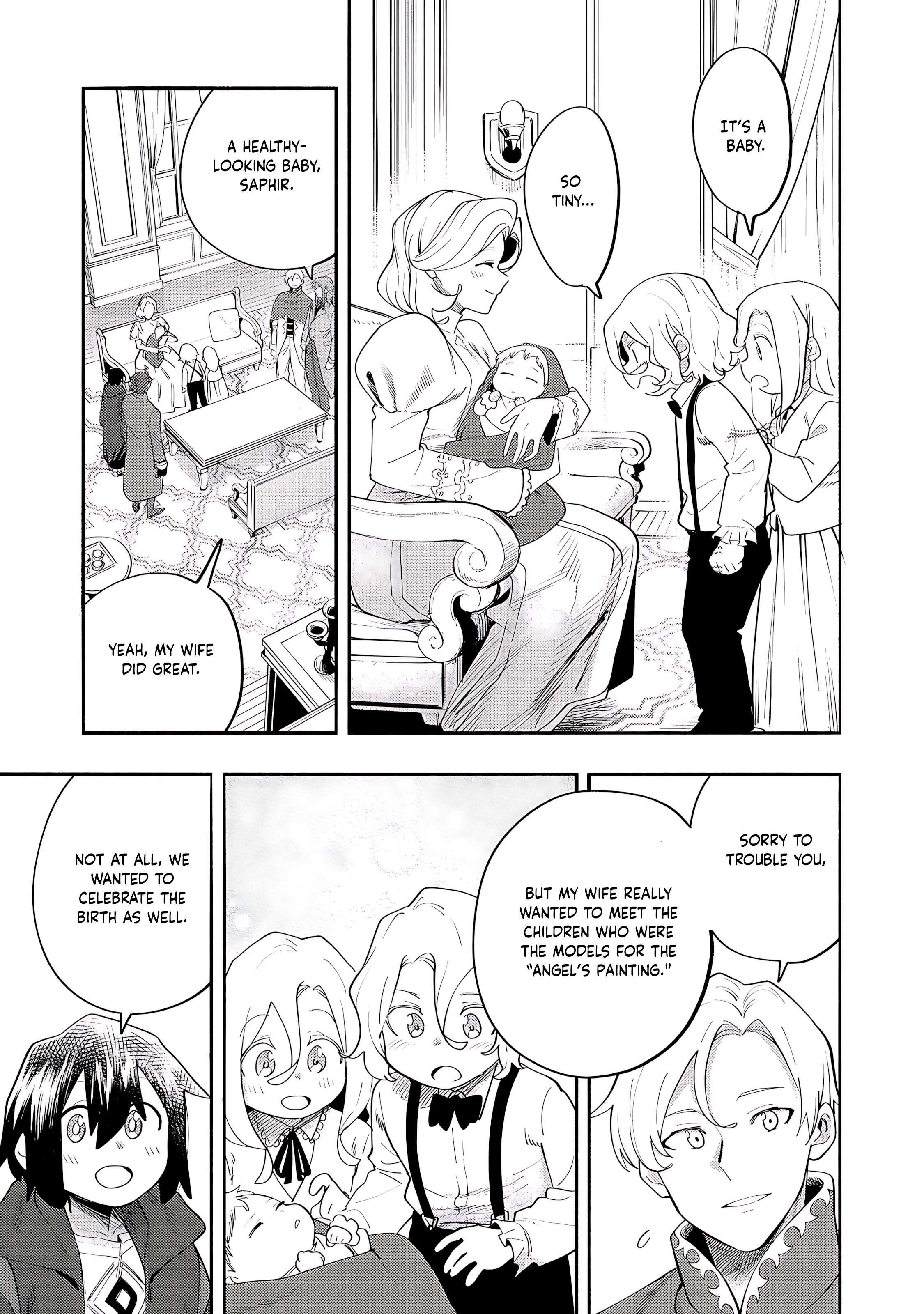 Kyou mo E ni Kaita Mochi ga Umai Chapter 38 — Page 5