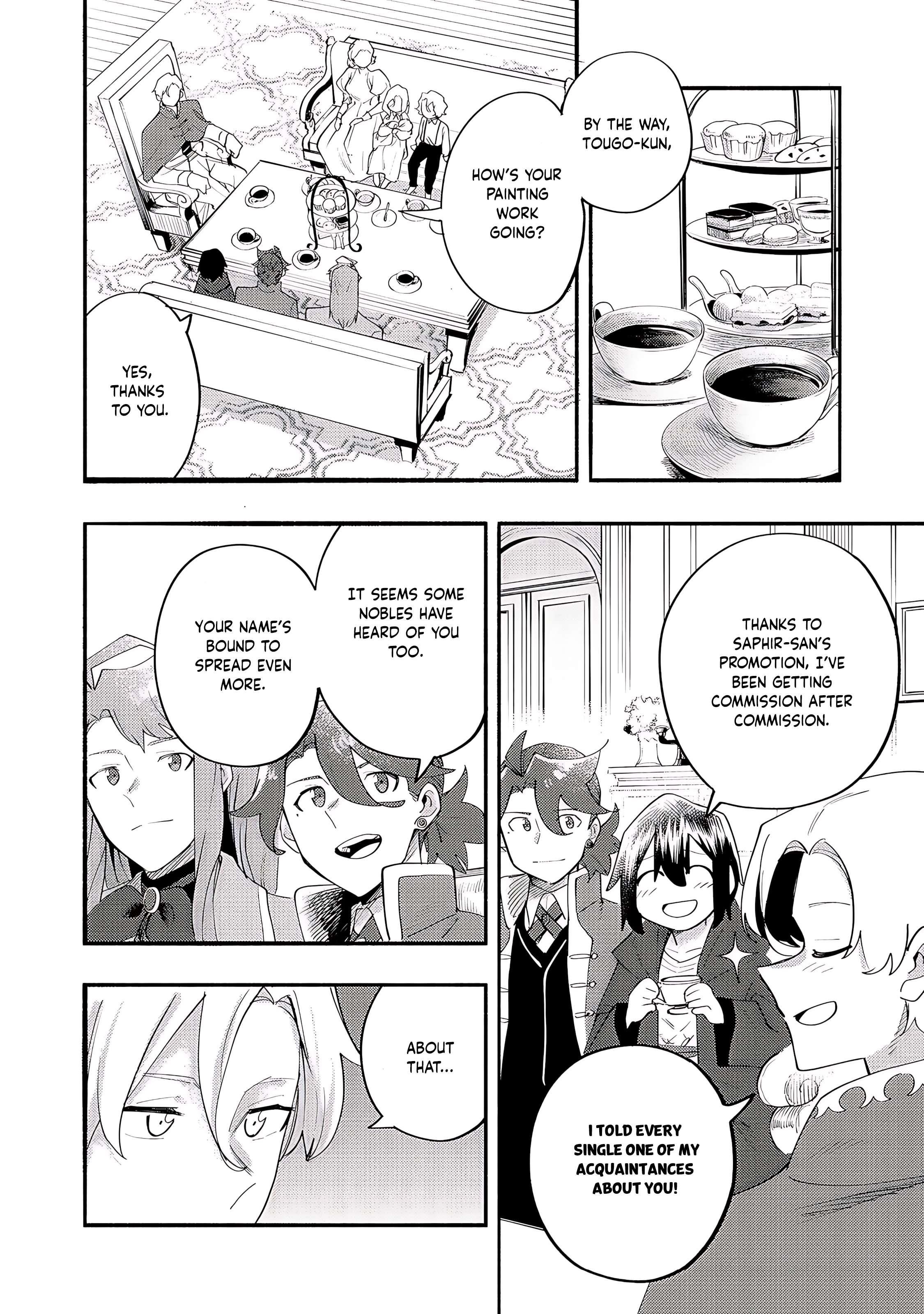 Kyou mo E ni Kaita Mochi ga Umai Chapter 38 — Page 8