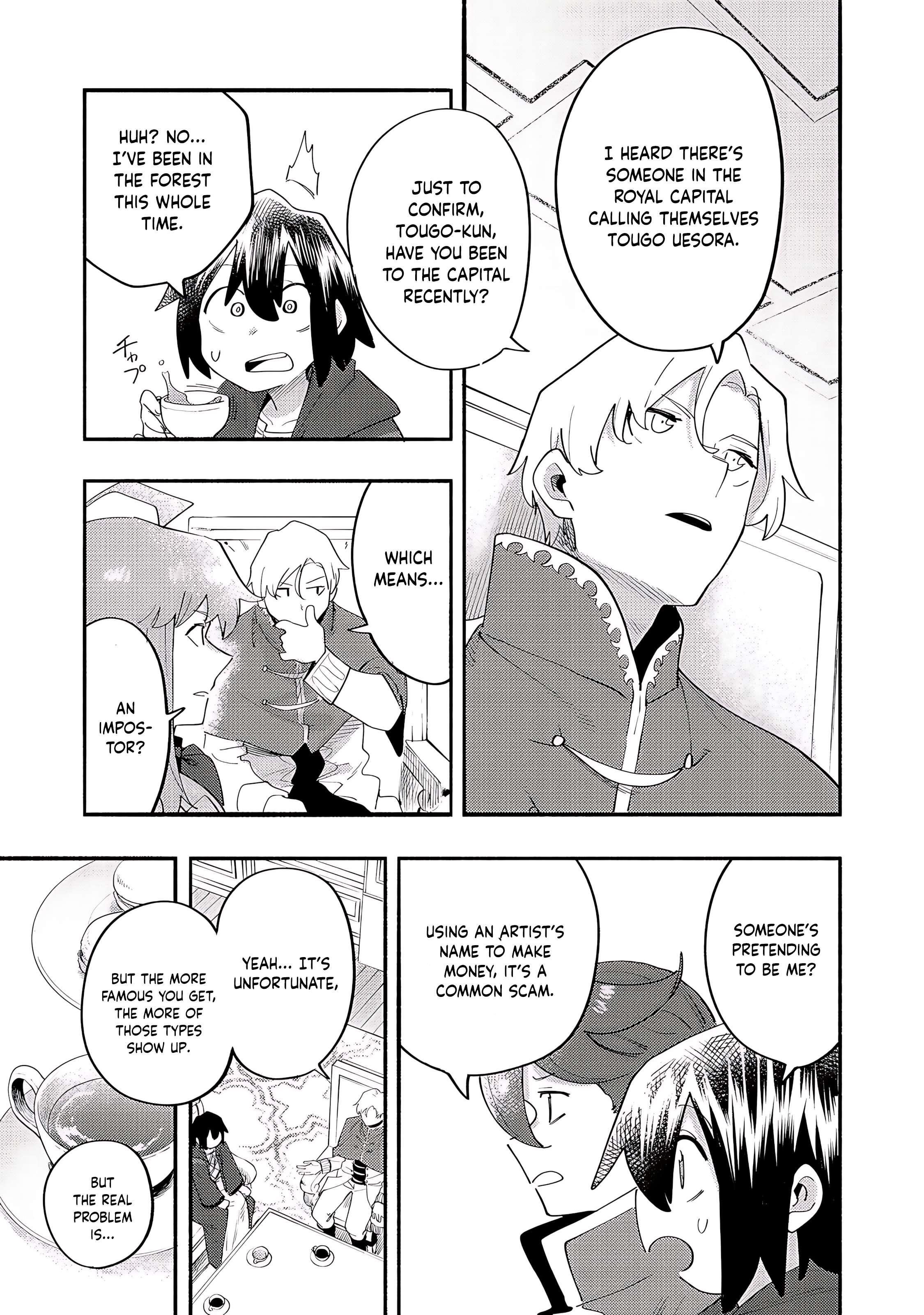 Kyou mo E ni Kaita Mochi ga Umai Chapter 38 — Page 9