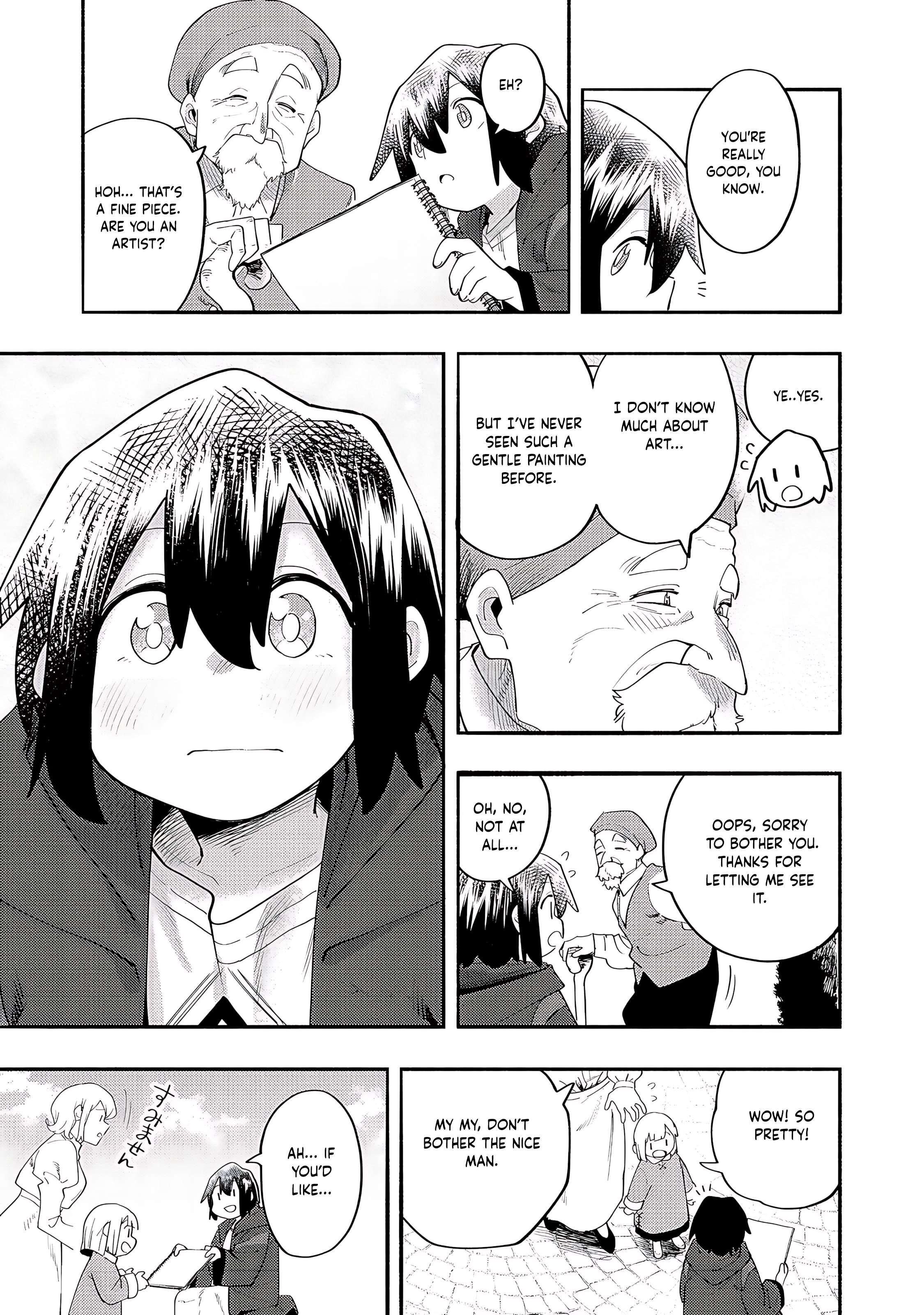 Kyou mo E ni Kaita Mochi ga Umai Chapter 38 — Page 17