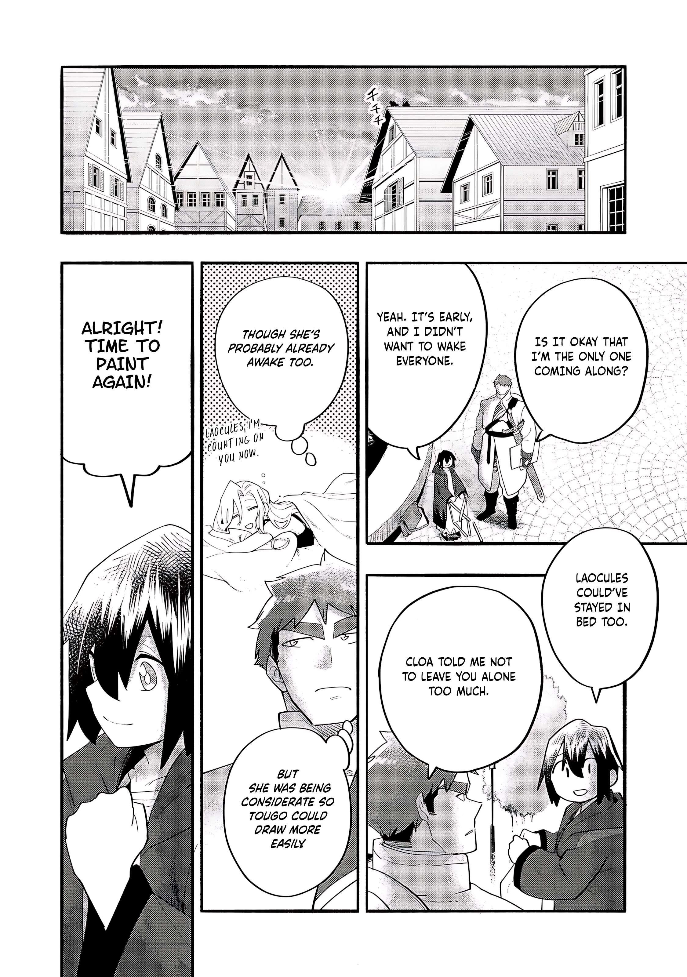 Kyou mo E ni Kaita Mochi ga Umai Chapter 38 — Page 20