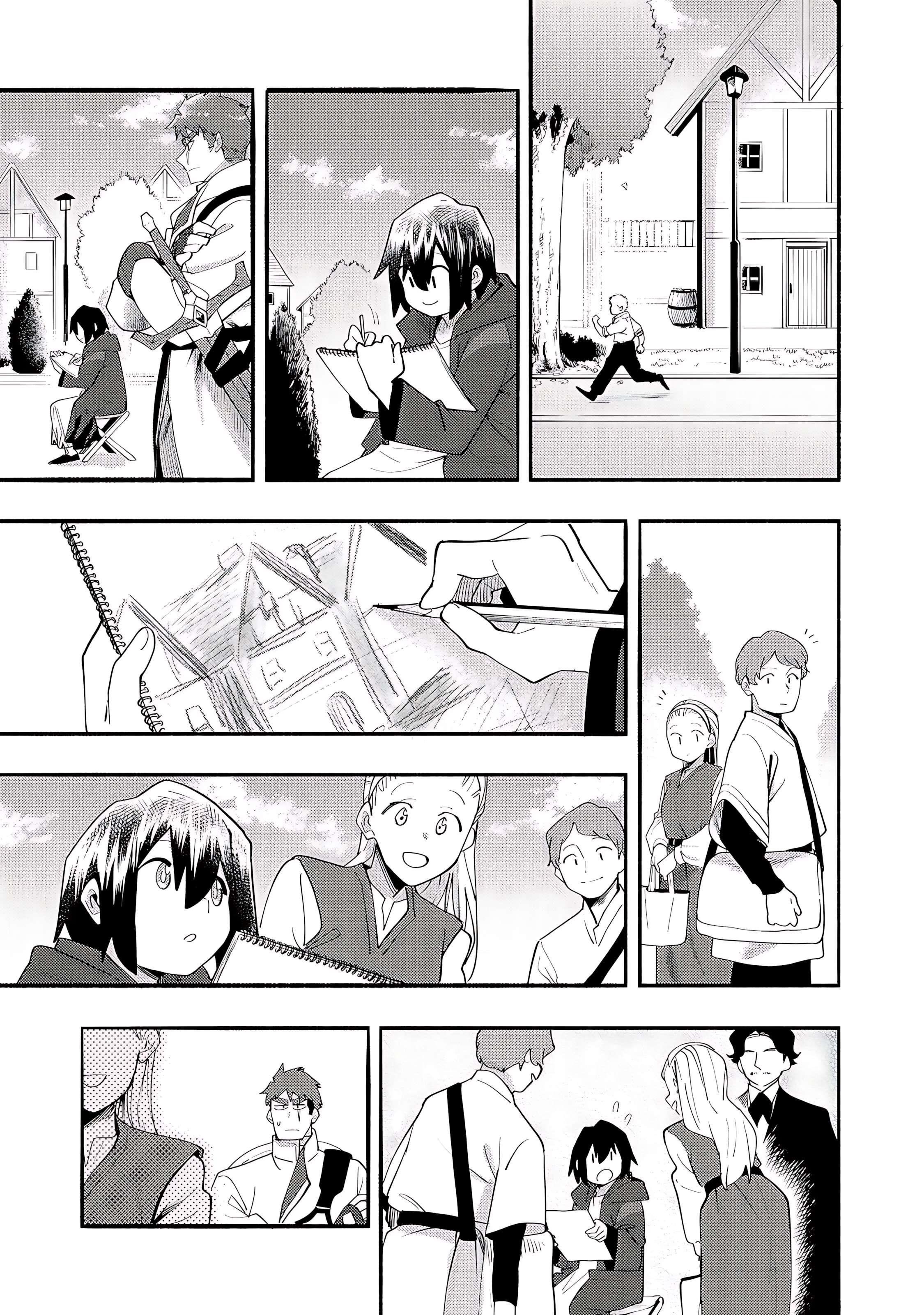 Kyou mo E ni Kaita Mochi ga Umai Chapter 38 — Page 21