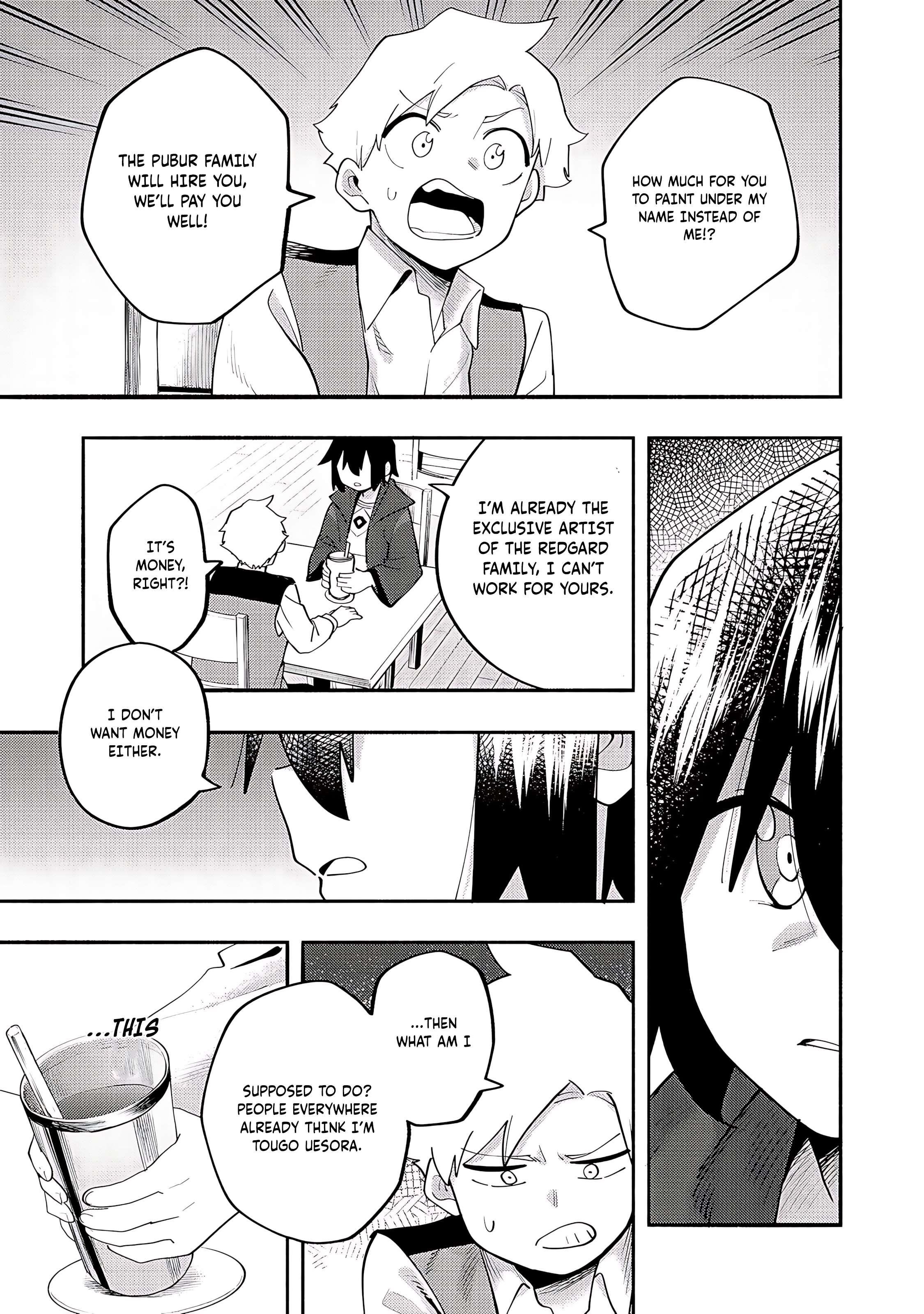 Kyou mo E ni Kaita Mochi ga Umai Chapter 38 — Page 31