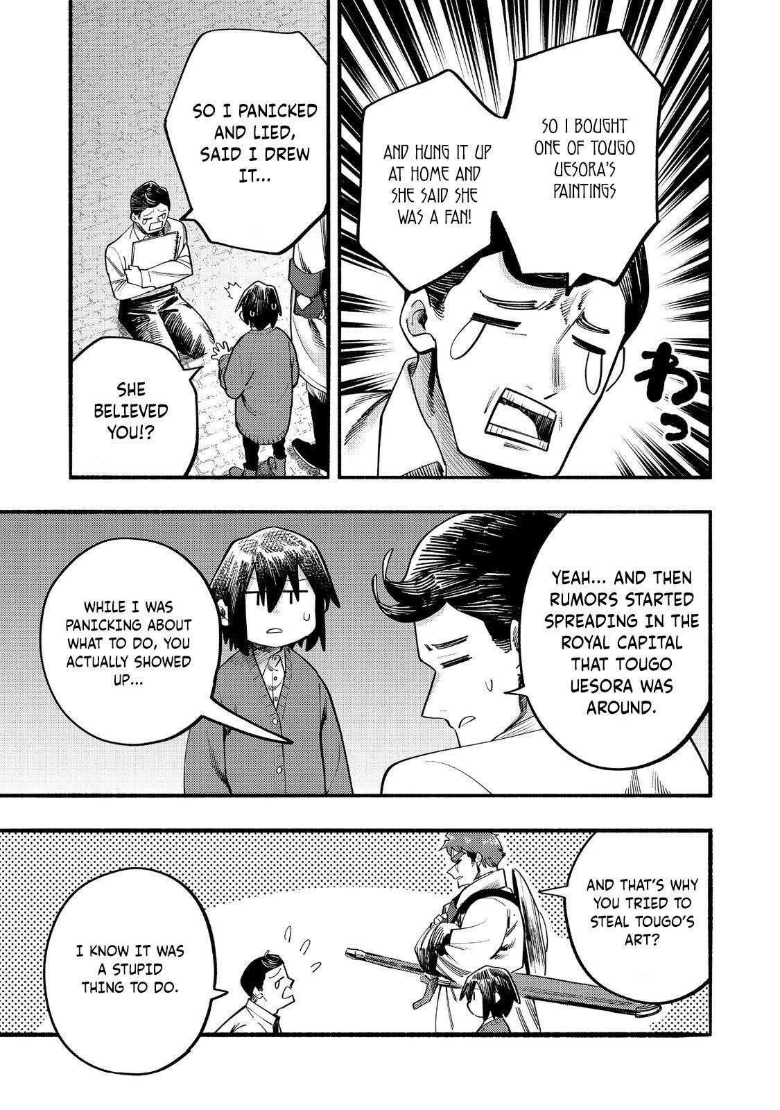 Kyou mo E ni Kaita Mochi ga Umai Chapter 39 — Page 8