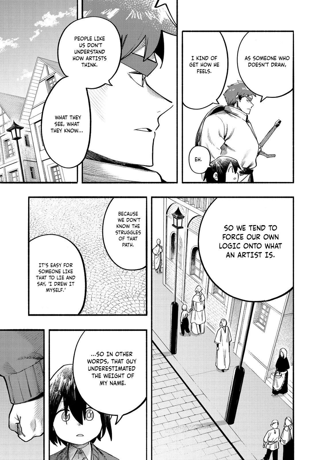 Kyou mo E ni Kaita Mochi ga Umai Chapter 39 — Page 12
