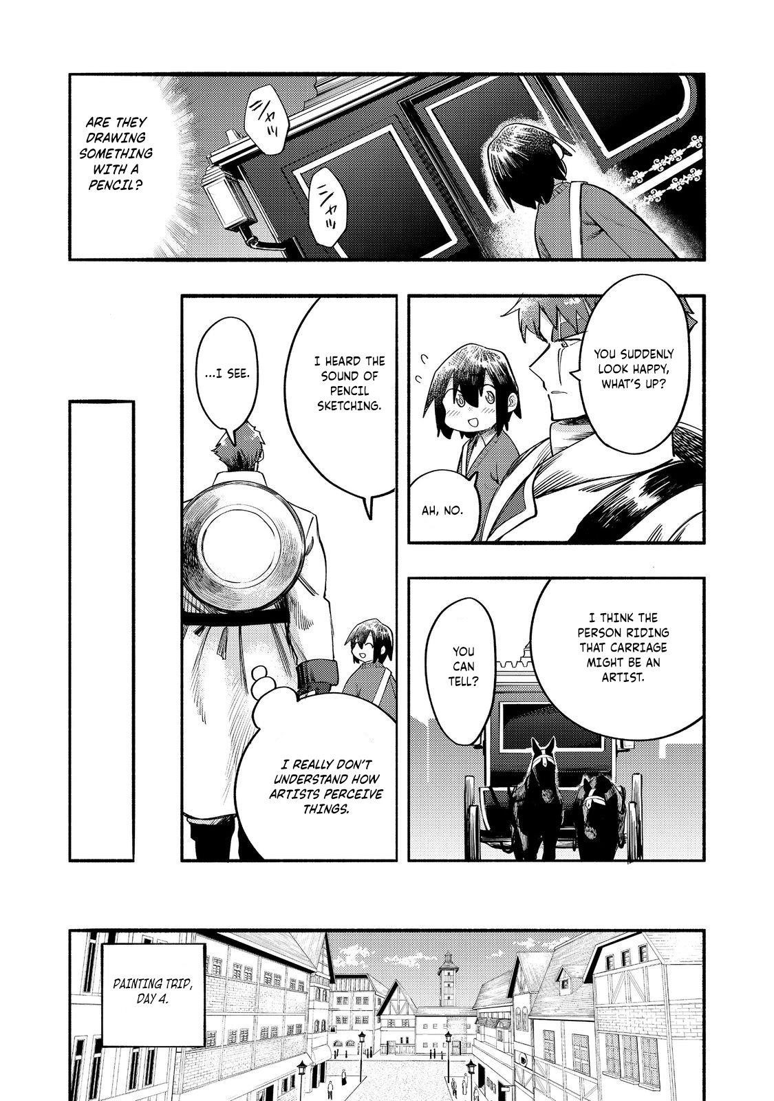 Kyou mo E ni Kaita Mochi ga Umai Chapter 39 — Page 14