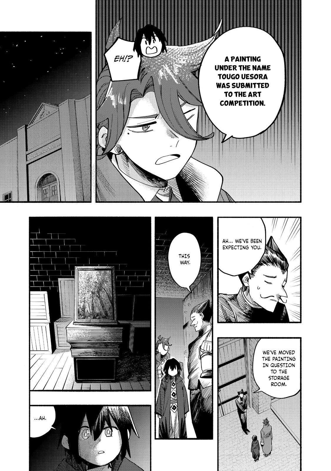 Kyou mo E ni Kaita Mochi ga Umai Chapter 39 — Page 24