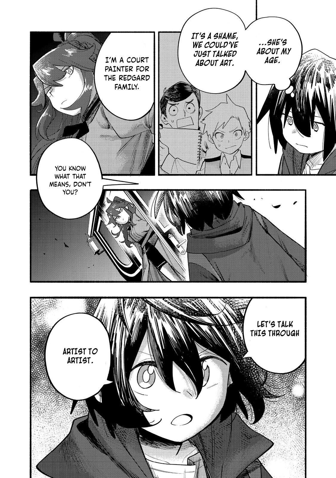 Kyou mo E ni Kaita Mochi ga Umai Chapter 39 — Page 35