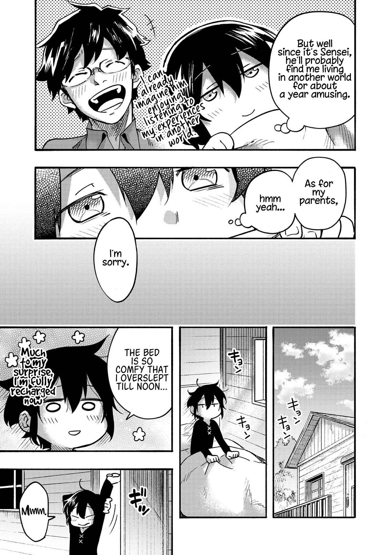 Kyou mo E ni Kaita Mochi ga Umai Chapter 4 — Page 7