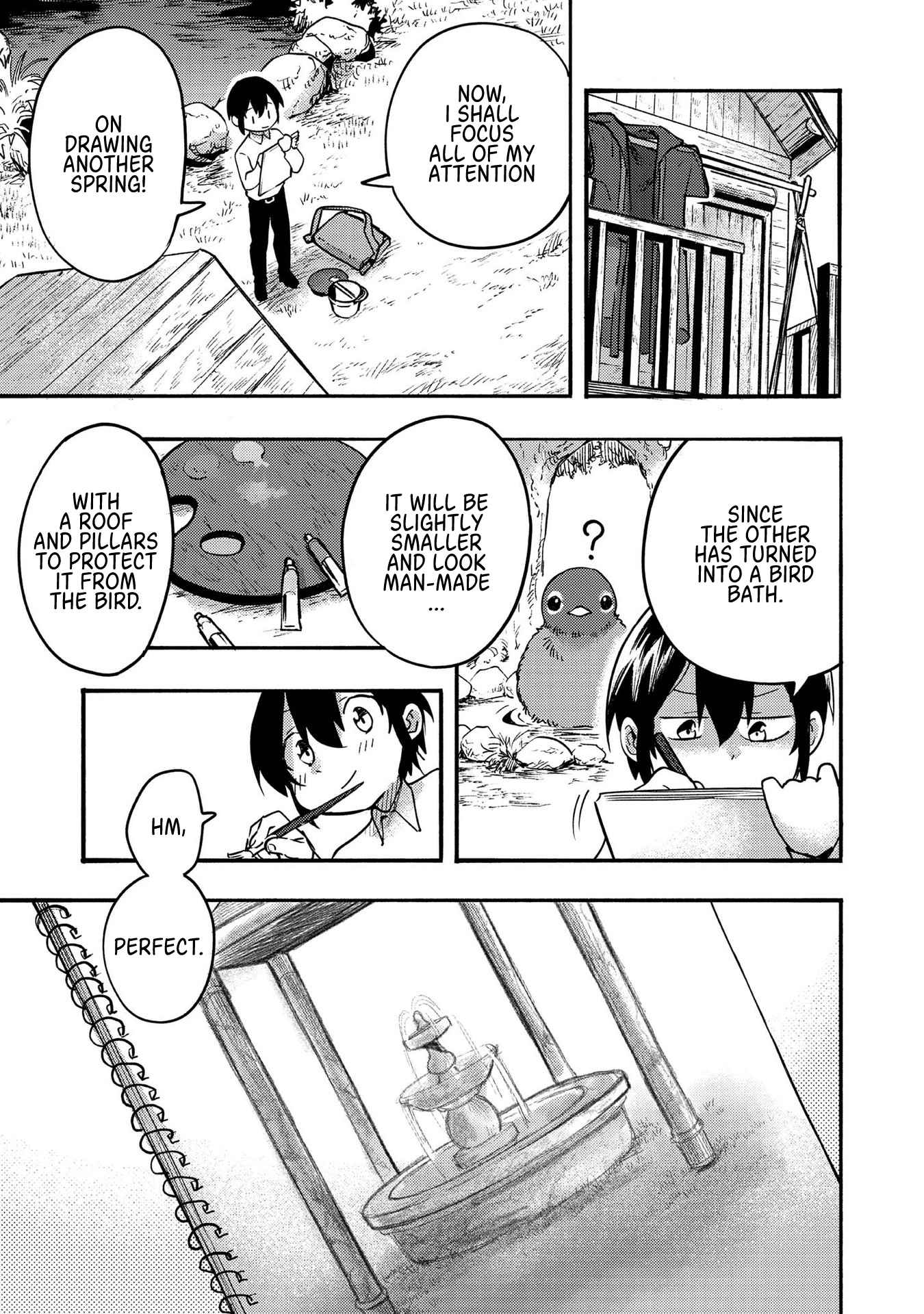 Kyou mo E ni Kaita Mochi ga Umai Chapter 4 — Page 11