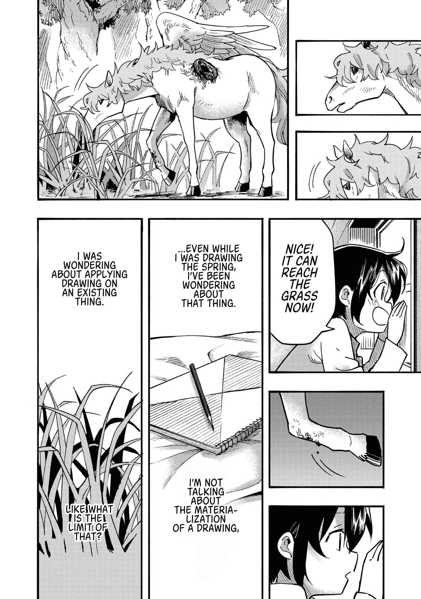 Kyou mo E ni Kaita Mochi ga Umai Chapter 4 — Page 20