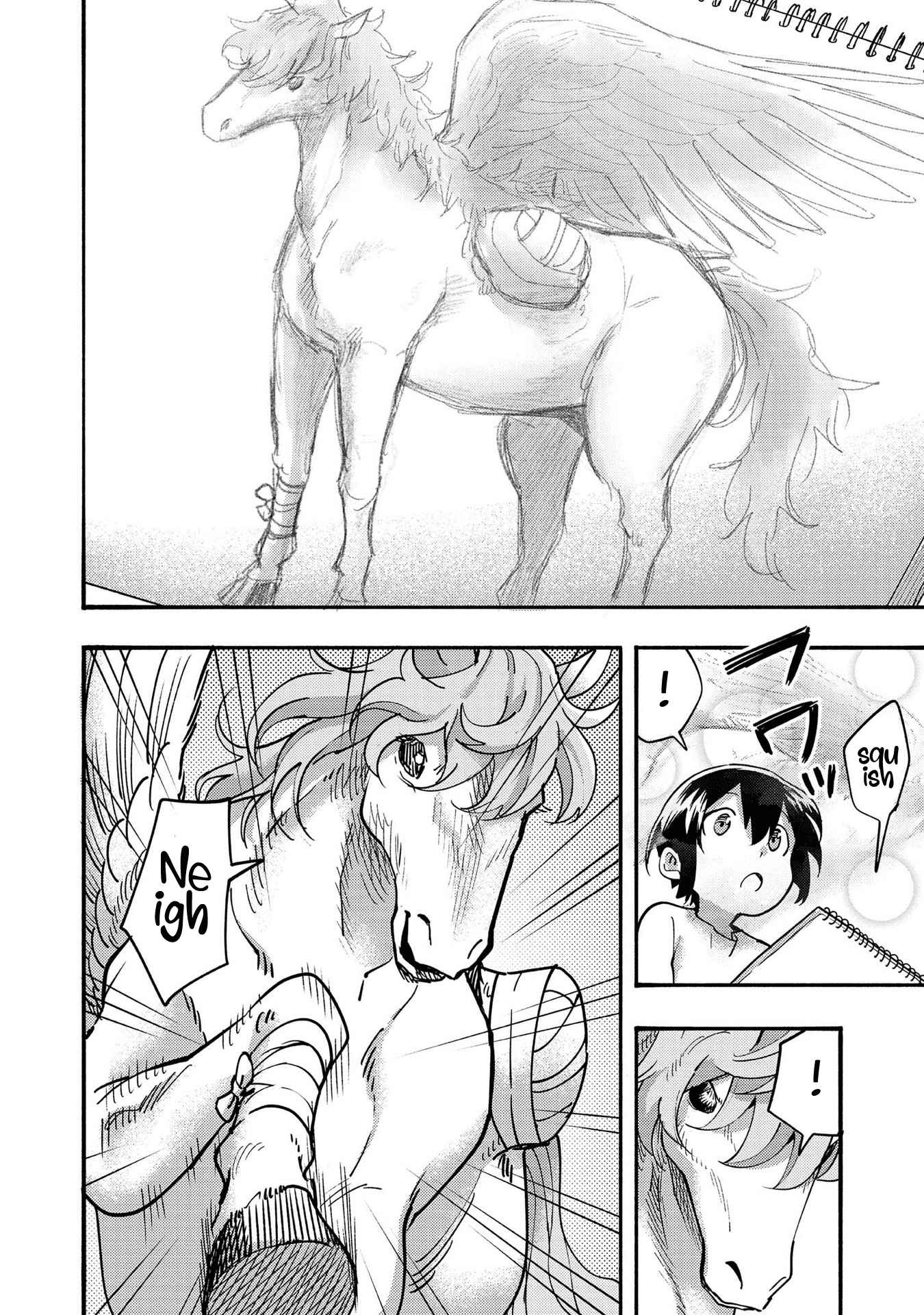 Kyou mo E ni Kaita Mochi ga Umai Chapter 4 — Page 22