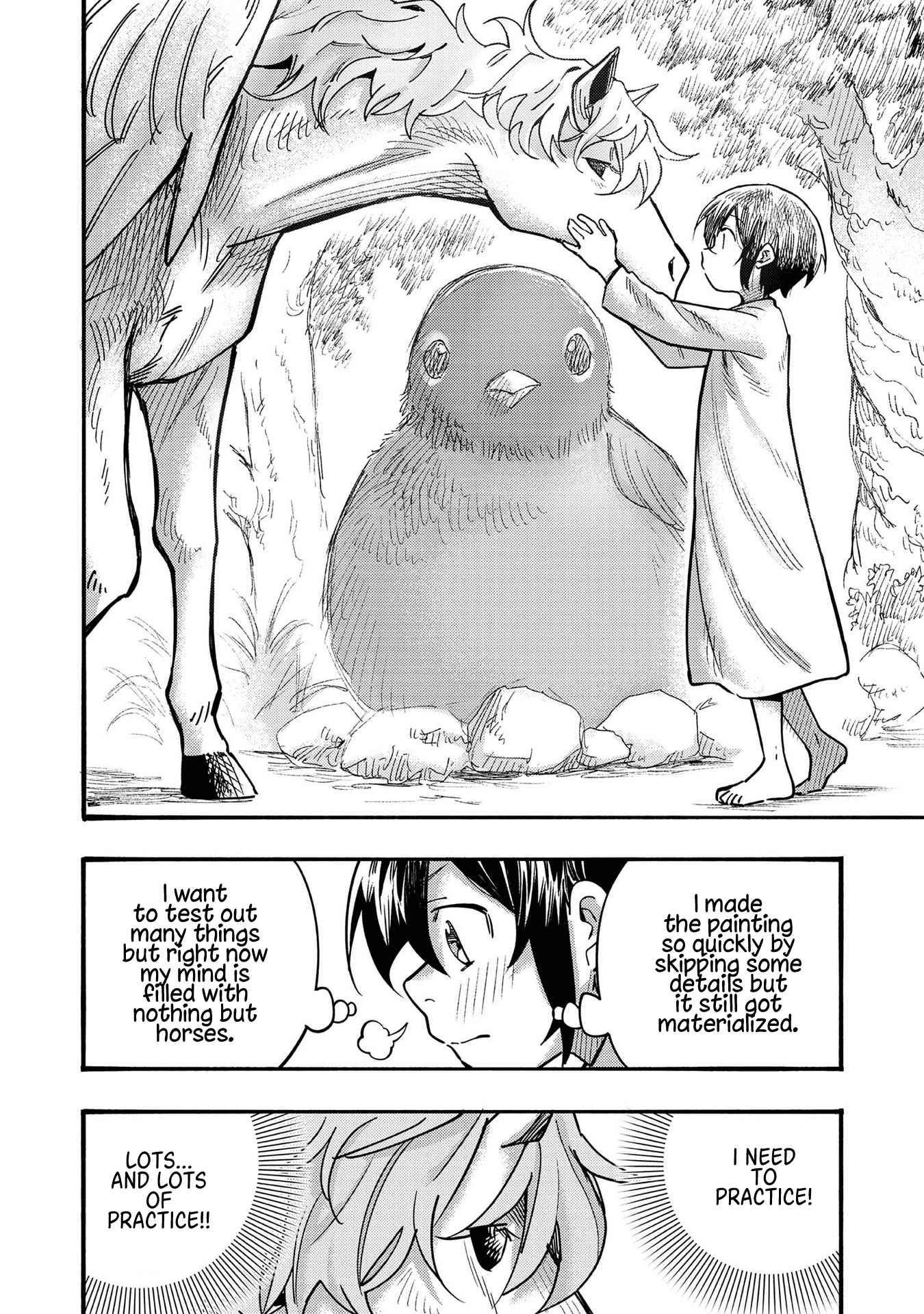 Kyou mo E ni Kaita Mochi ga Umai Chapter 4 — Page 24