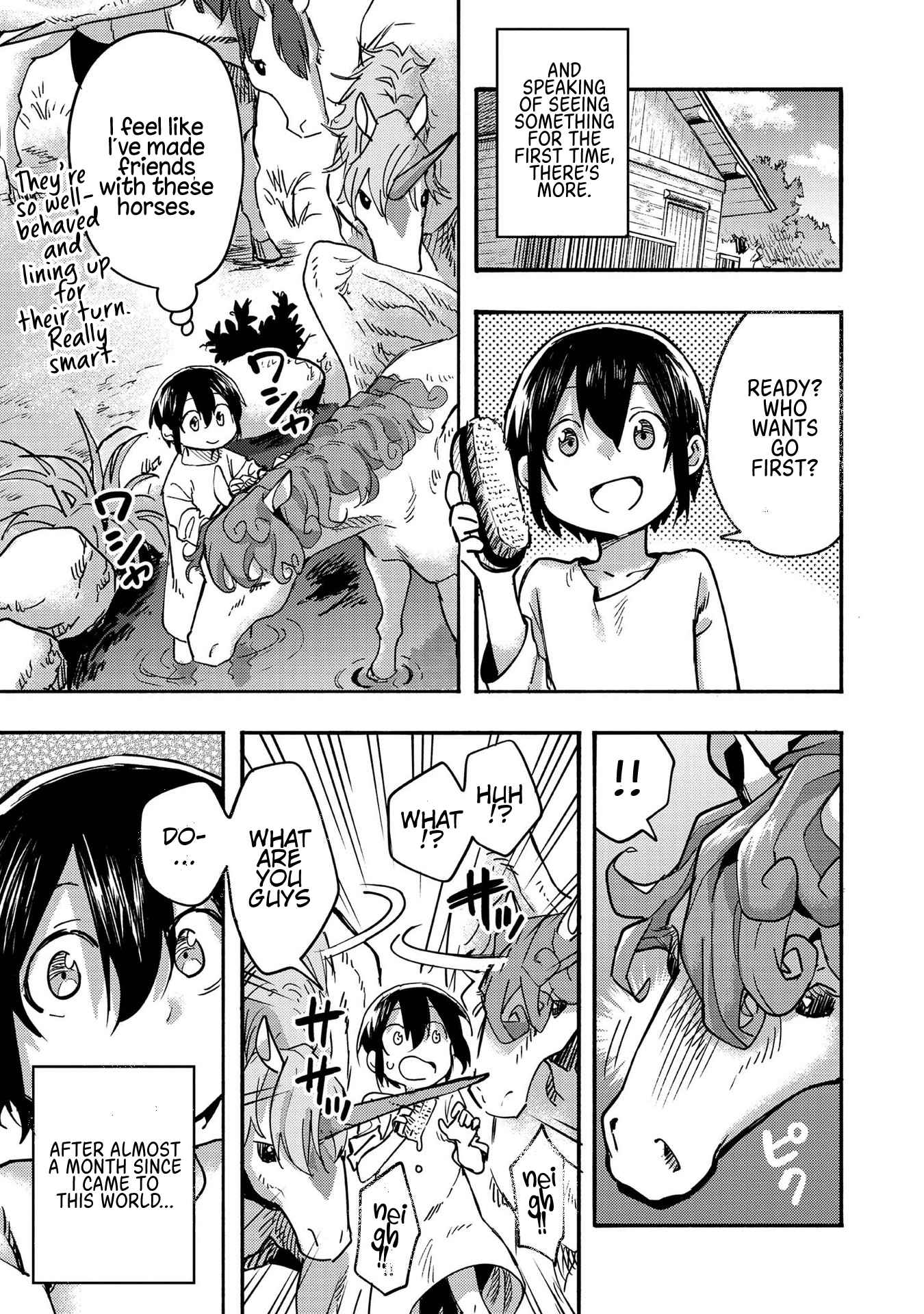 Kyou mo E ni Kaita Mochi ga Umai Chapter 4 — Page 40