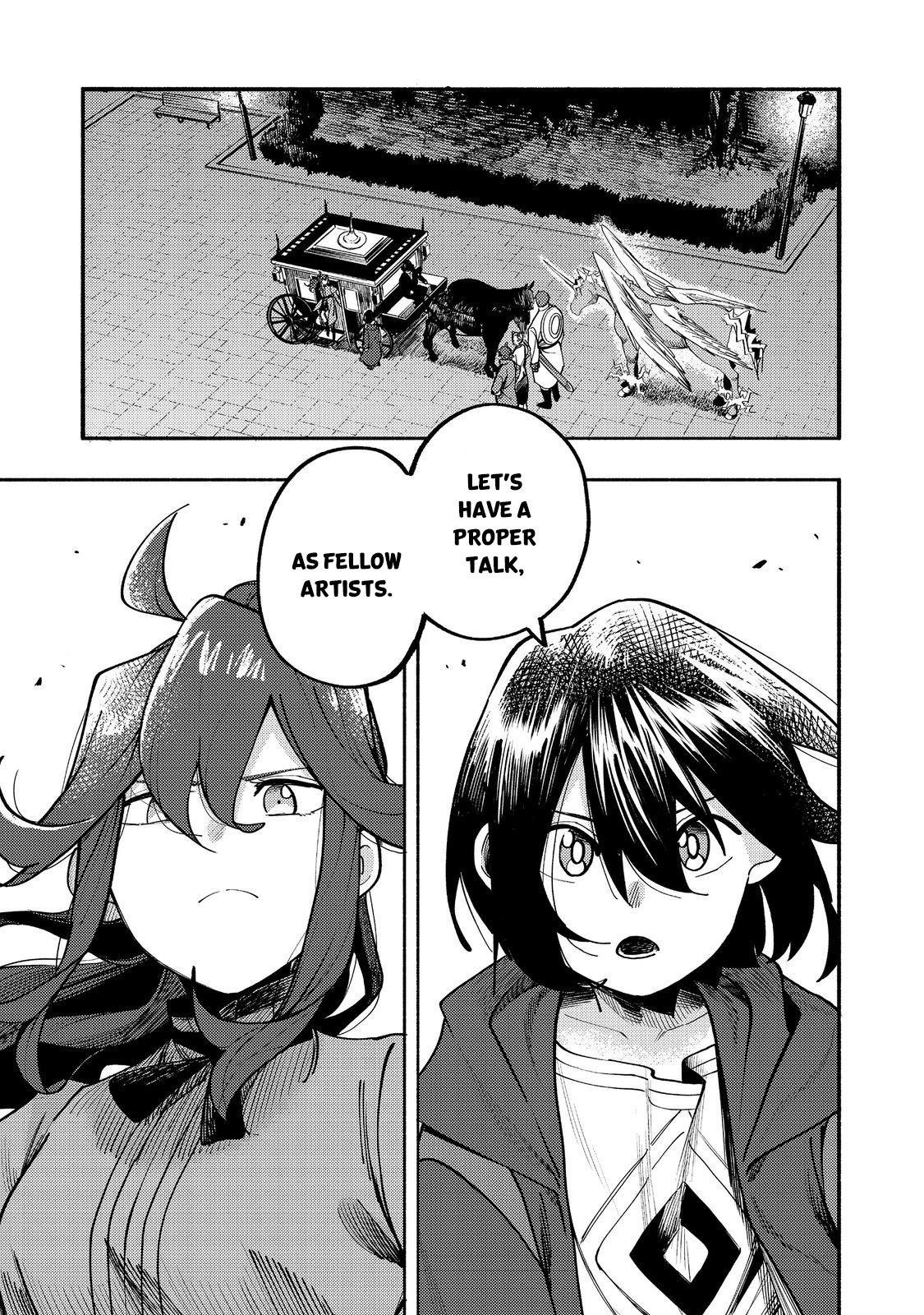 Kyou mo E ni Kaita Mochi ga Umai Chapter 40 — Page 2