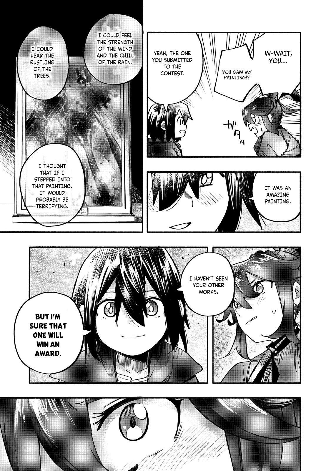 Kyou mo E ni Kaita Mochi ga Umai Chapter 40 — Page 8