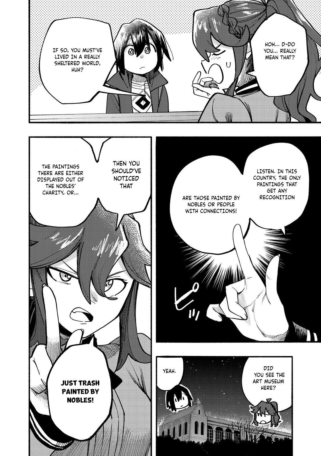 Kyou mo E ni Kaita Mochi ga Umai Chapter 40 — Page 9