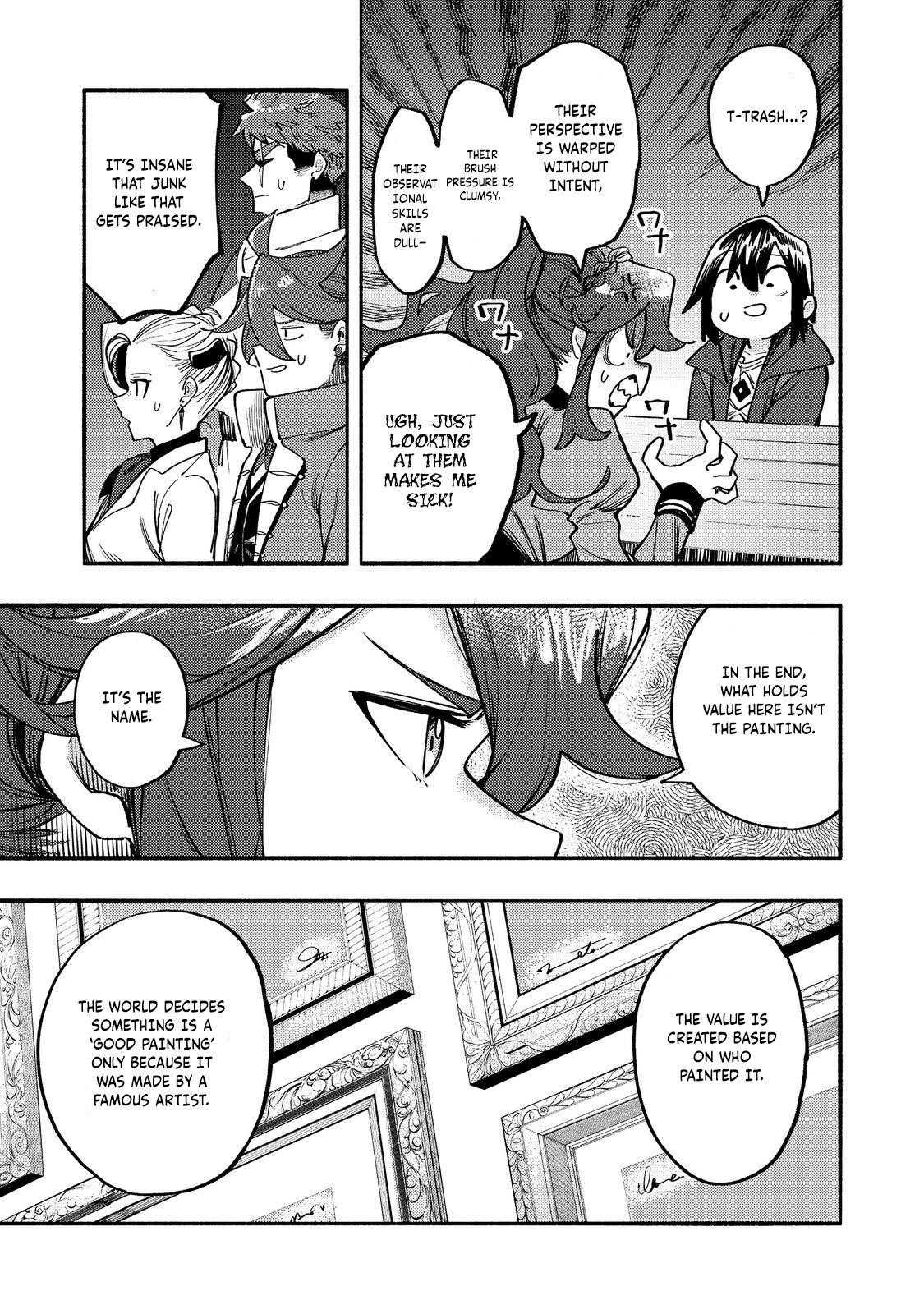 Kyou mo E ni Kaita Mochi ga Umai Chapter 40 — Page 10