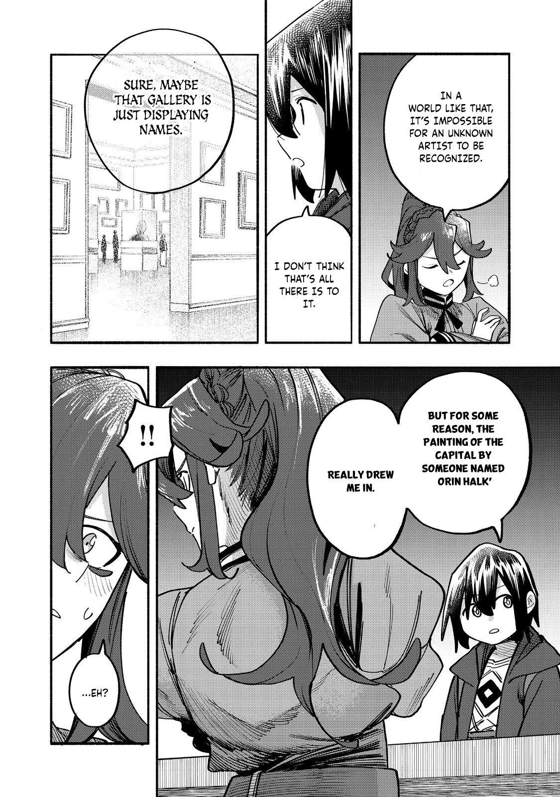 Kyou mo E ni Kaita Mochi ga Umai Chapter 40 — Page 11