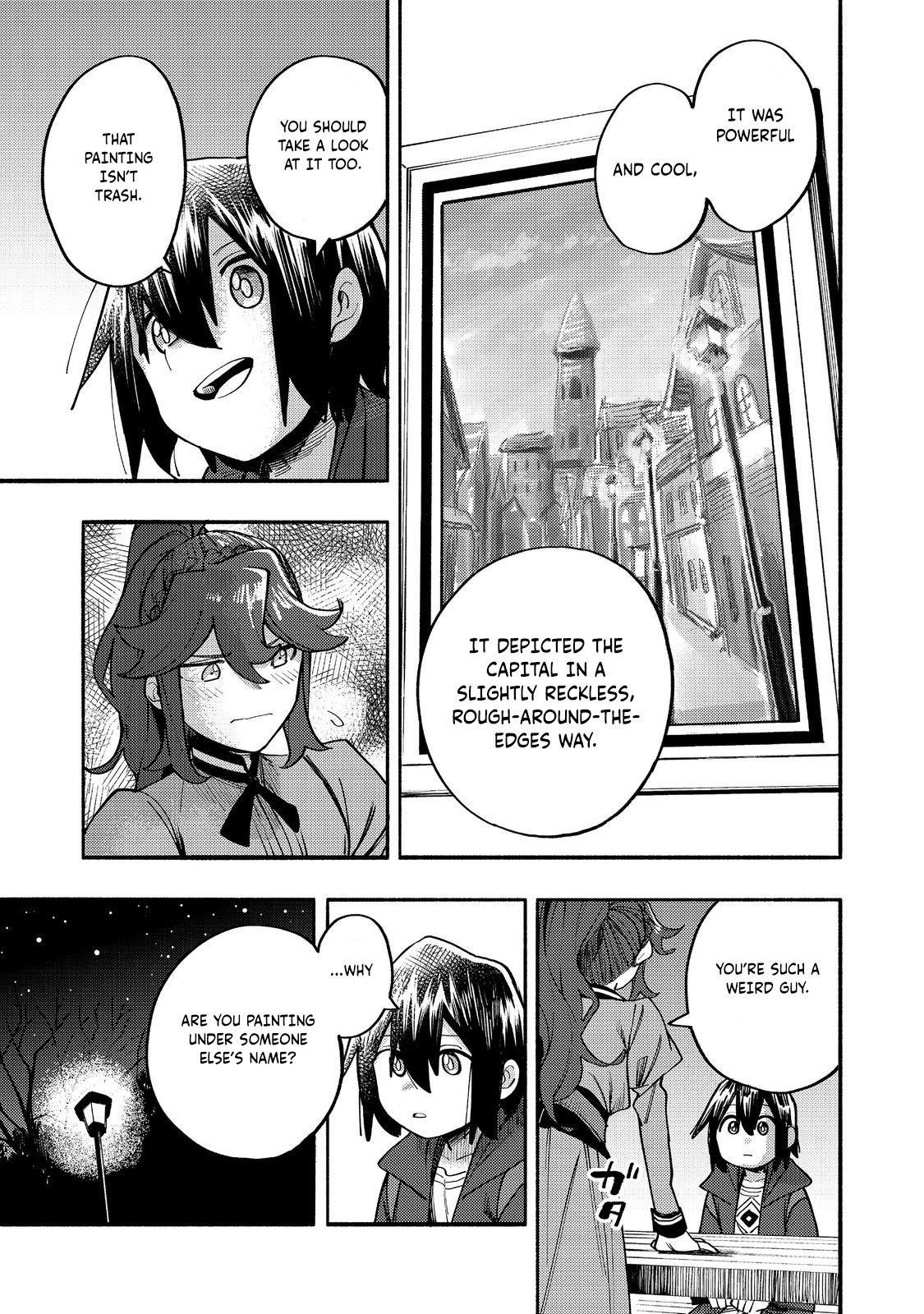 Kyou mo E ni Kaita Mochi ga Umai Chapter 40 — Page 12