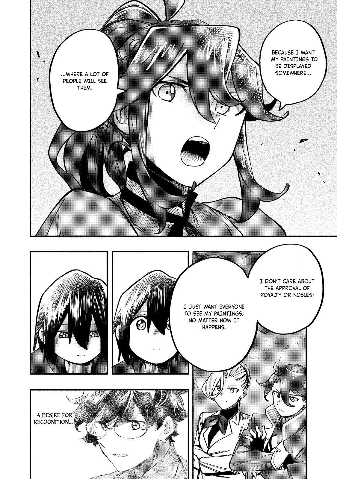 Kyou mo E ni Kaita Mochi ga Umai Chapter 40 — Page 13