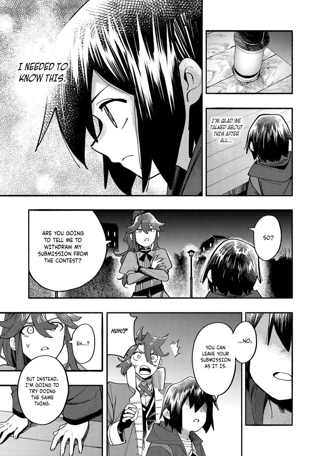 Kyou mo E ni Kaita Mochi ga Umai Chapter 40 — Page 14
