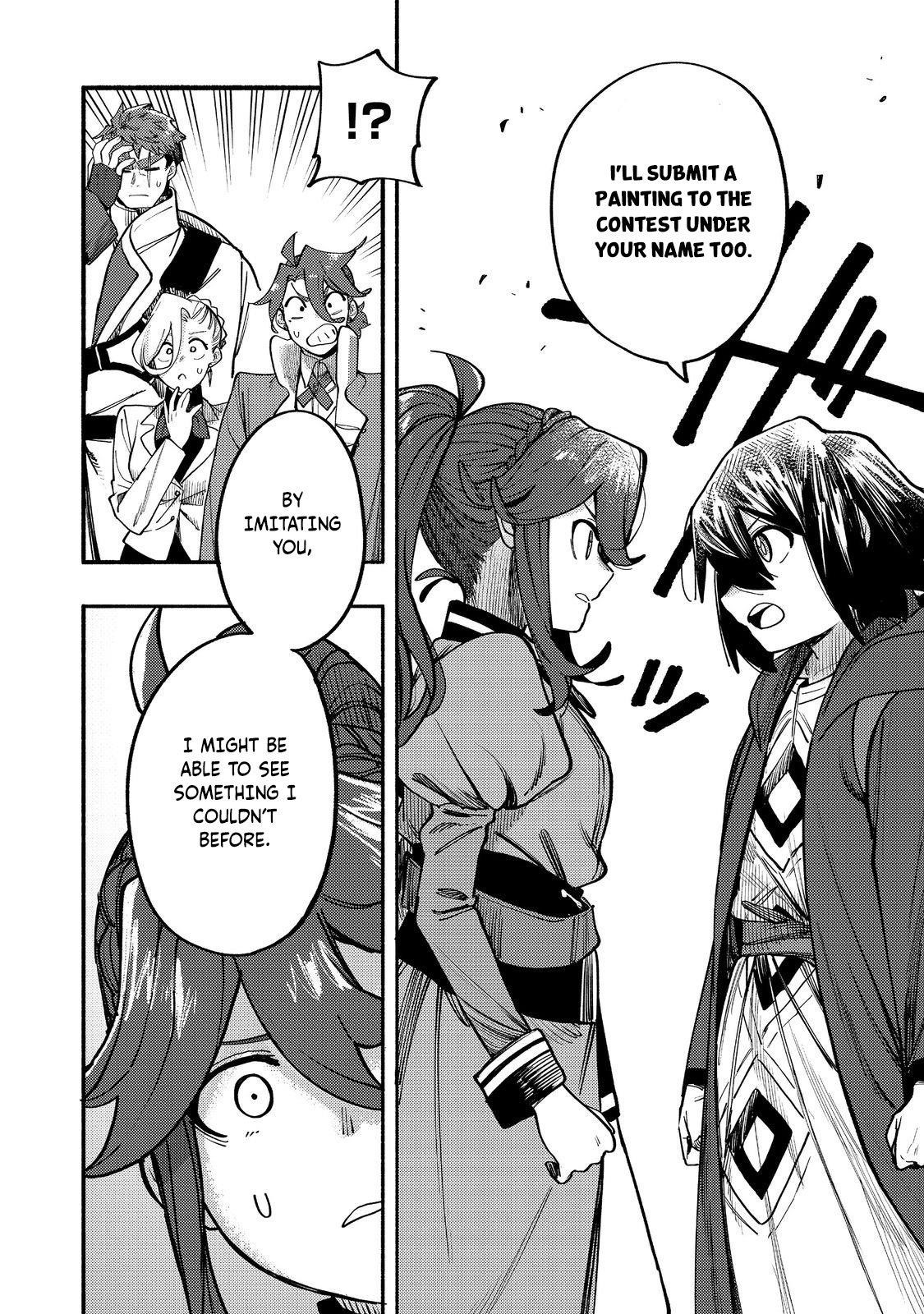 Kyou mo E ni Kaita Mochi ga Umai Chapter 40 — Page 15