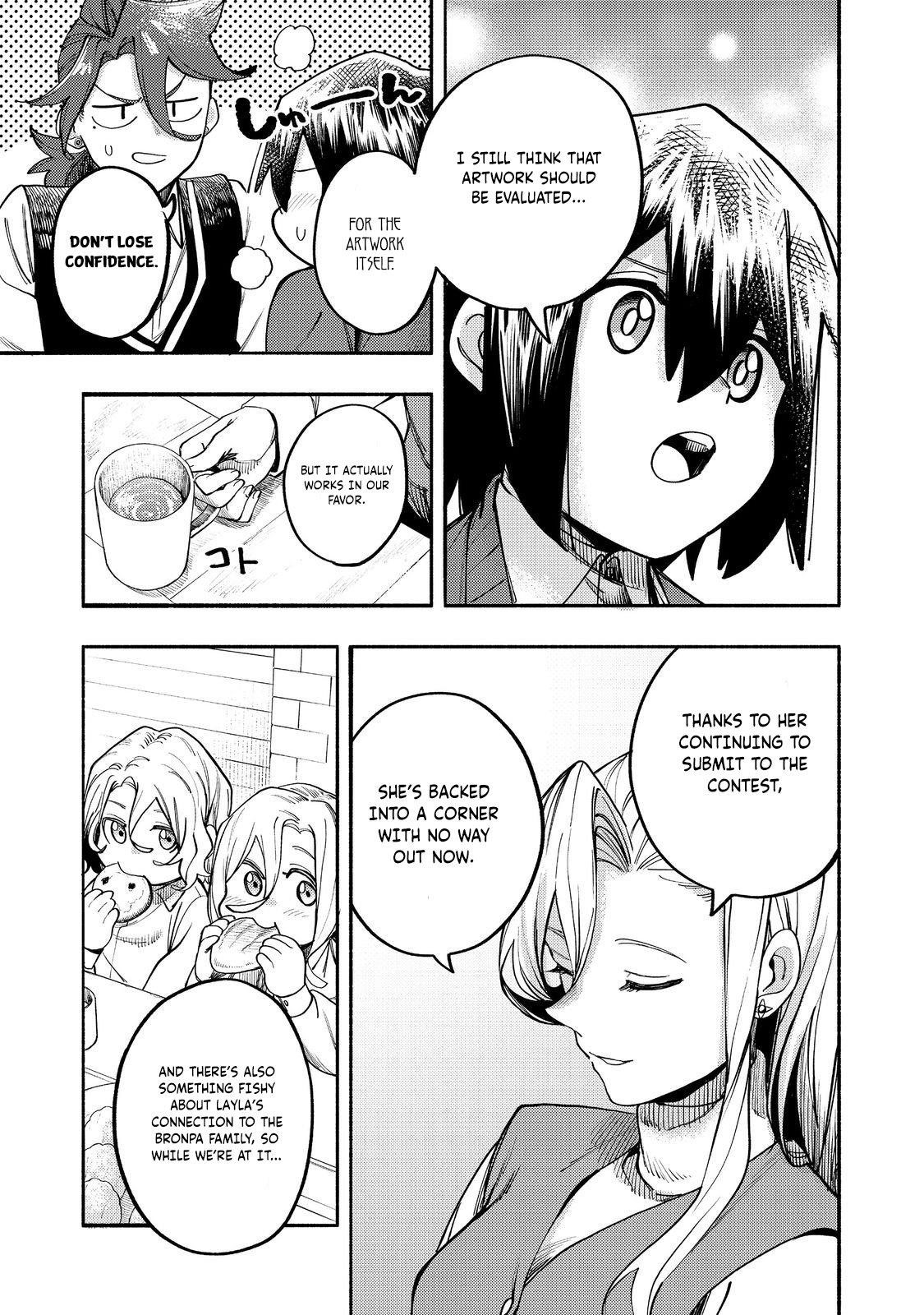 Kyou mo E ni Kaita Mochi ga Umai Chapter 40 — Page 22