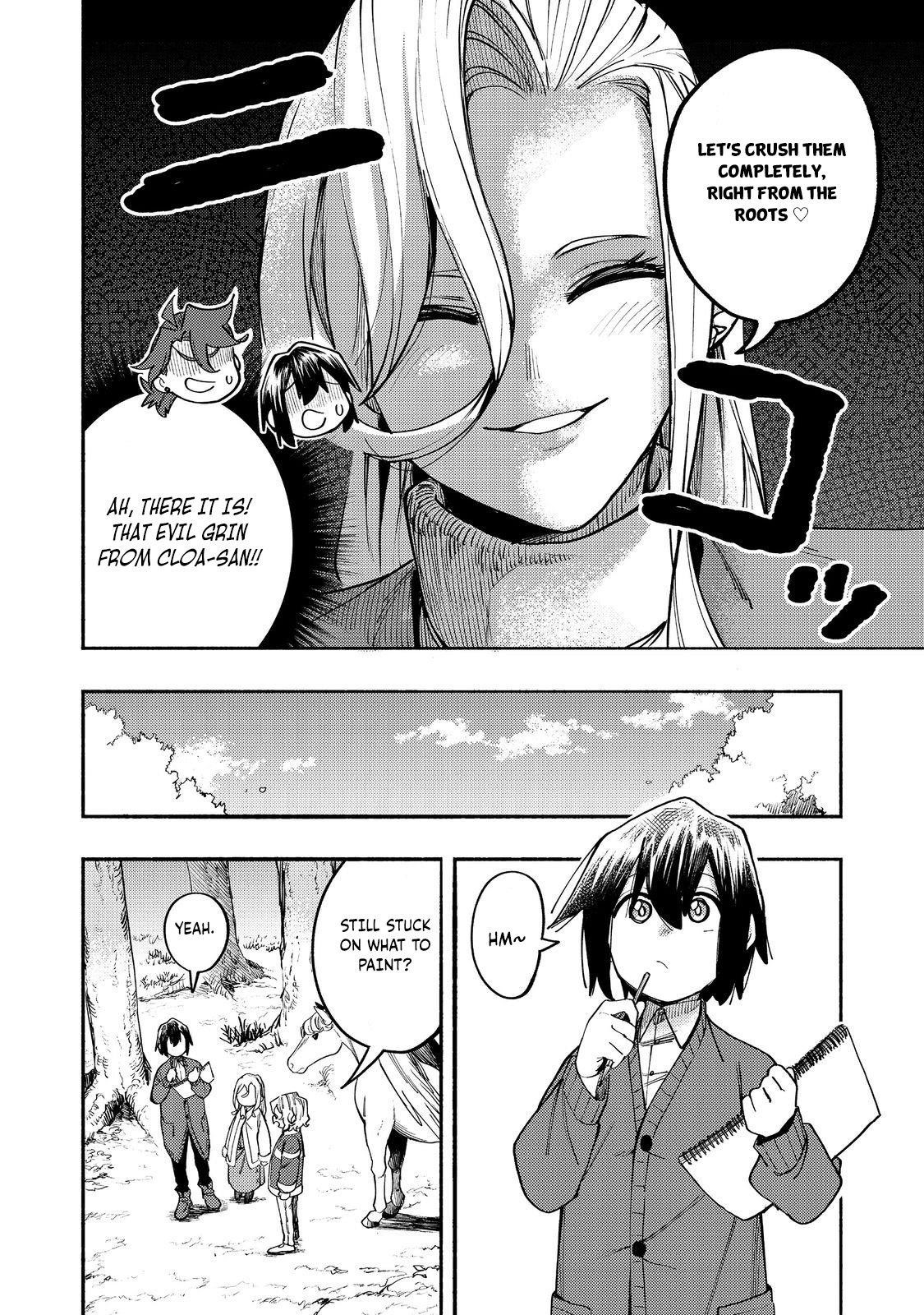 Kyou mo E ni Kaita Mochi ga Umai Chapter 40 — Page 23