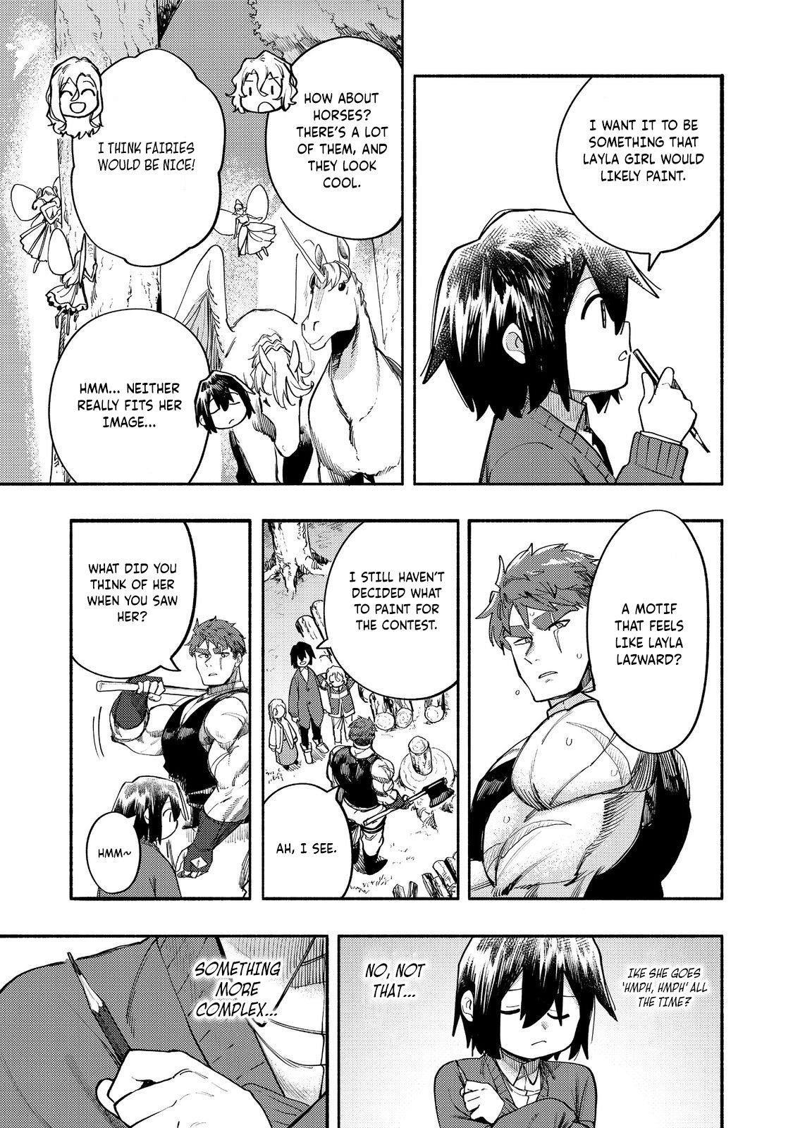 Kyou mo E ni Kaita Mochi ga Umai Chapter 40 — Page 24