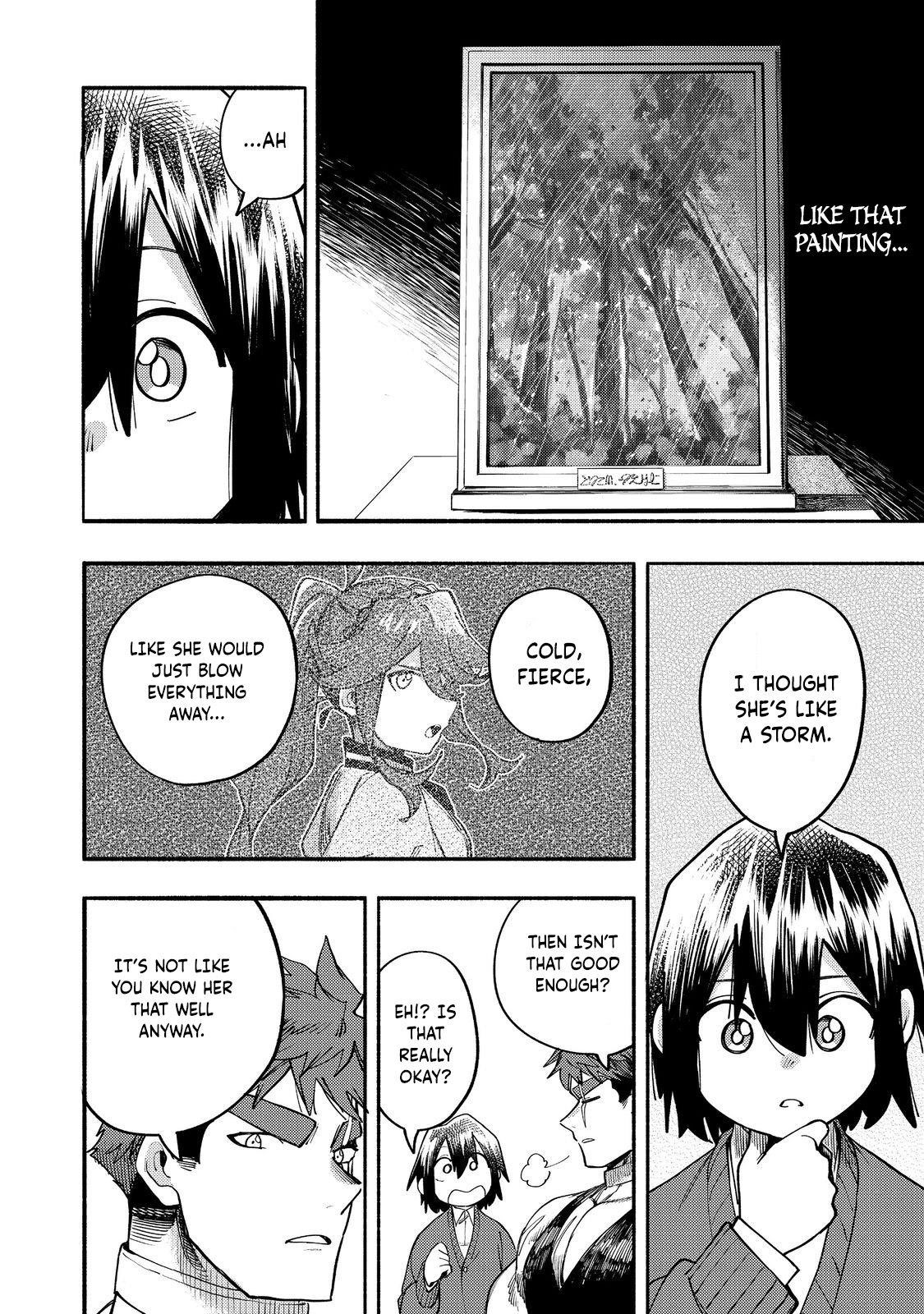 Kyou mo E ni Kaita Mochi ga Umai Chapter 40 — Page 25