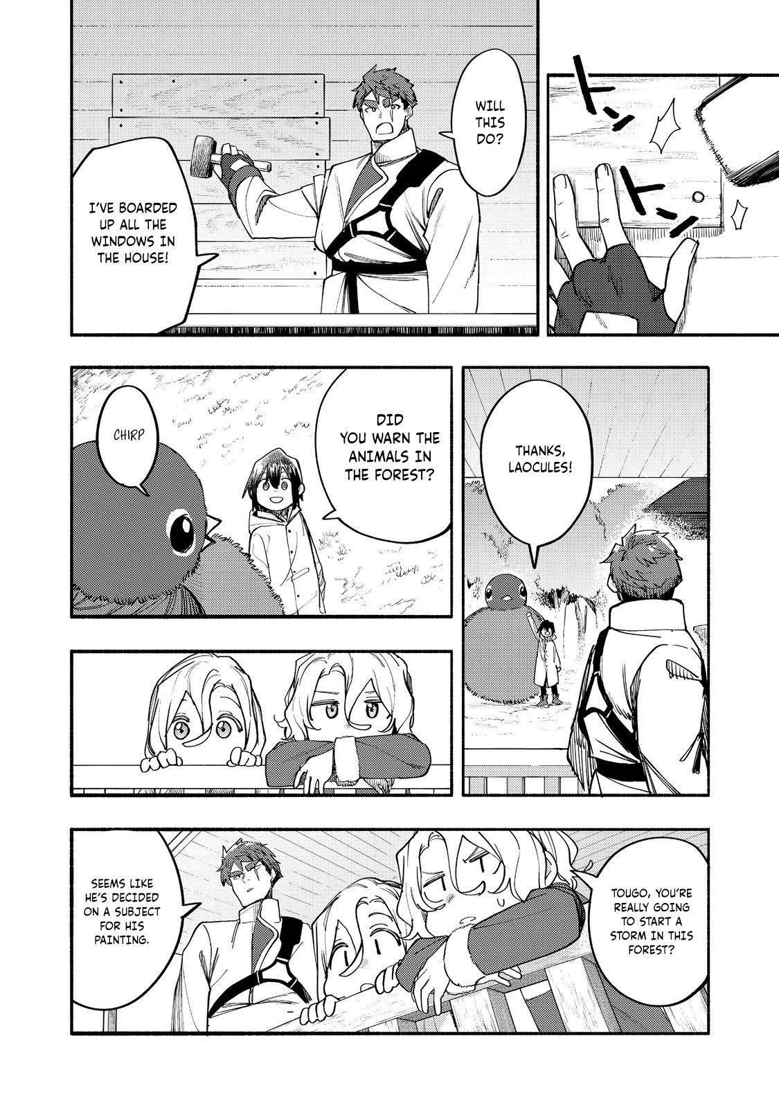 Kyou mo E ni Kaita Mochi ga Umai Chapter 40 — Page 27