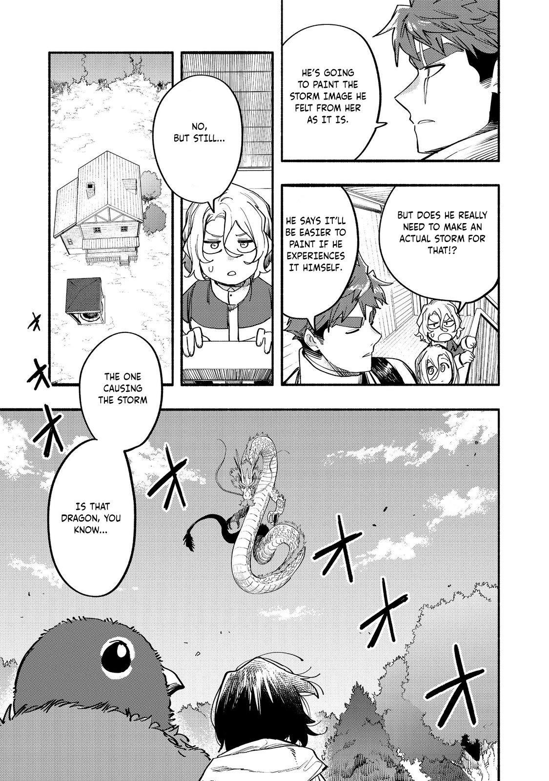 Kyou mo E ni Kaita Mochi ga Umai Chapter 40 — Page 28