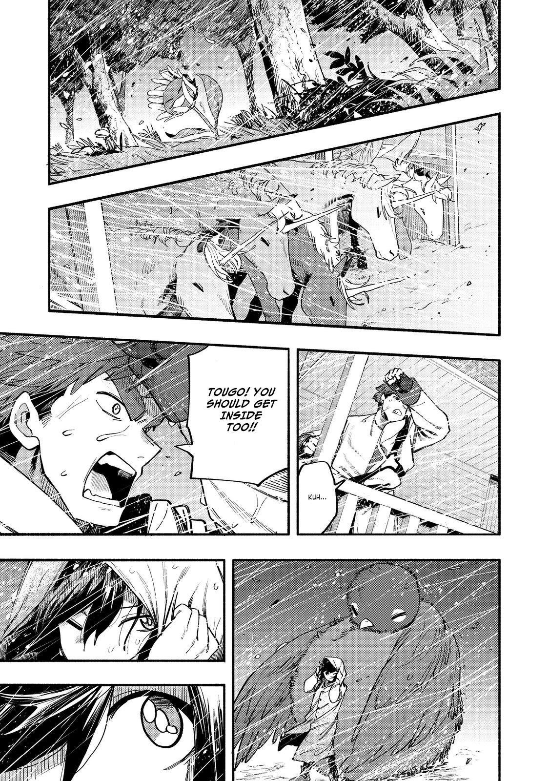 Kyou mo E ni Kaita Mochi ga Umai Chapter 40 — Page 32
