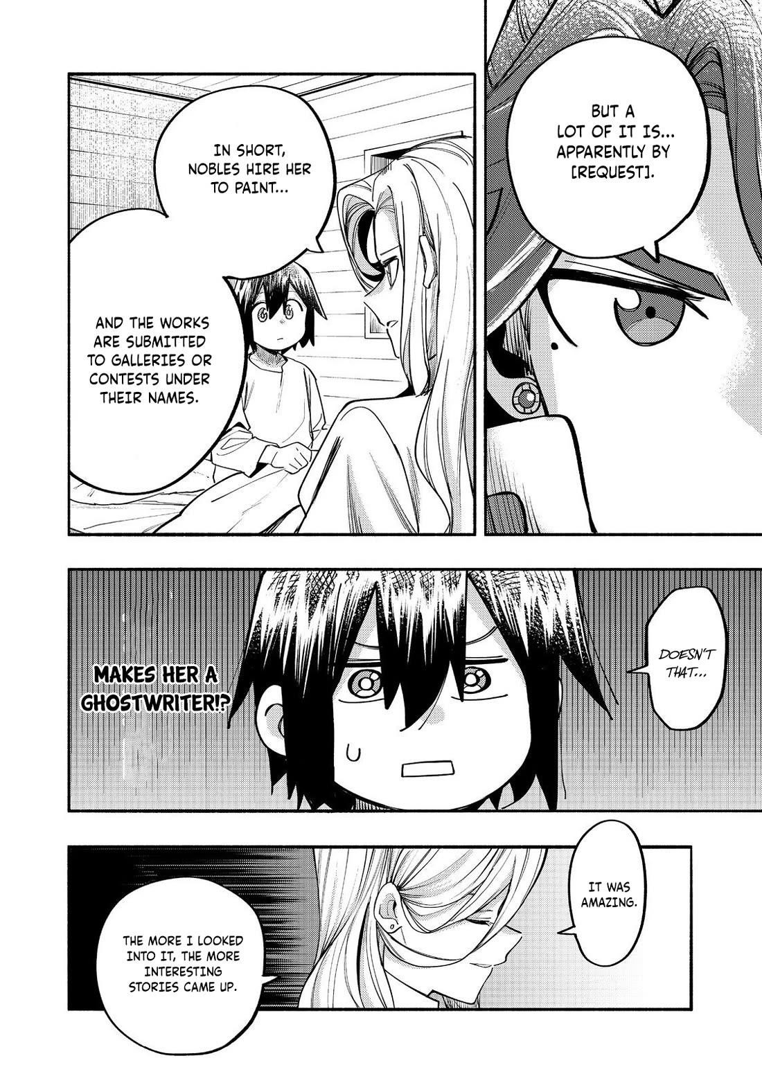 Kyou mo E ni Kaita Mochi ga Umai Chapter 41 — Page 7