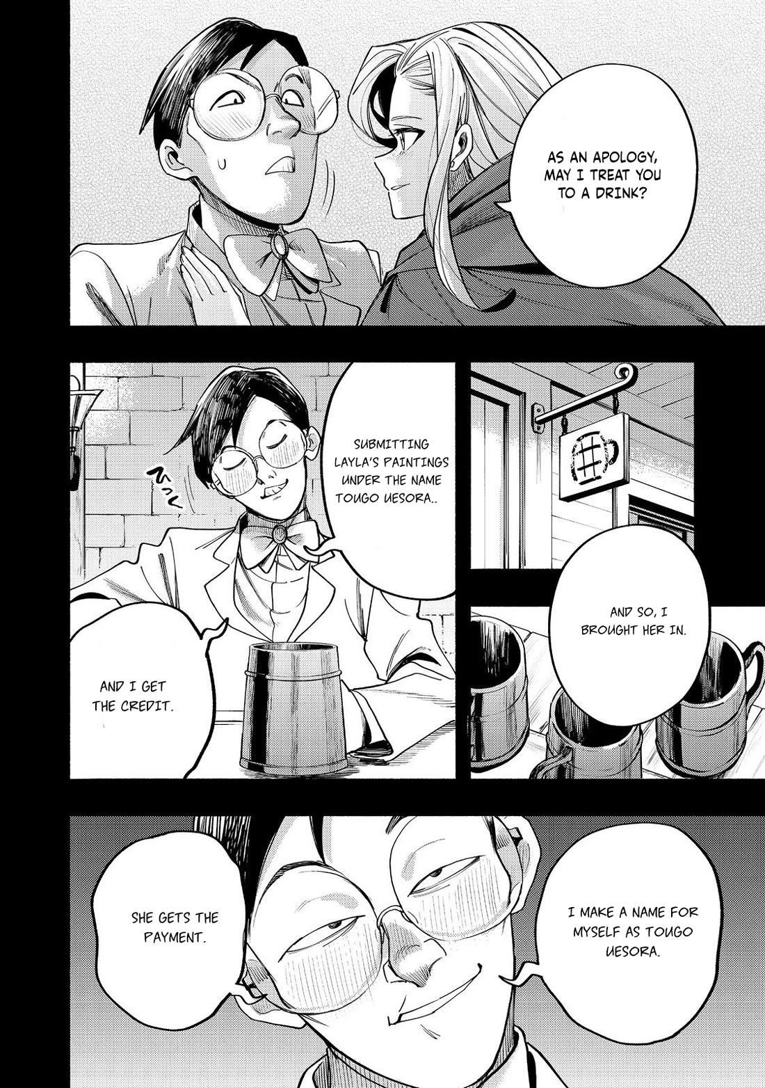 Kyou mo E ni Kaita Mochi ga Umai Chapter 41 — Page 9