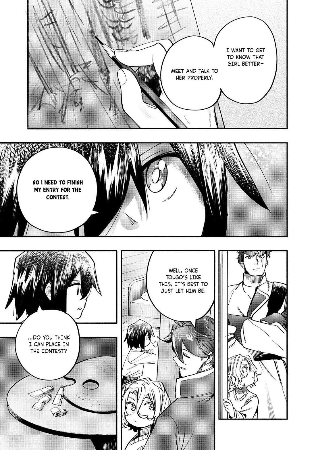 Kyou mo E ni Kaita Mochi ga Umai Chapter 41 — Page 14