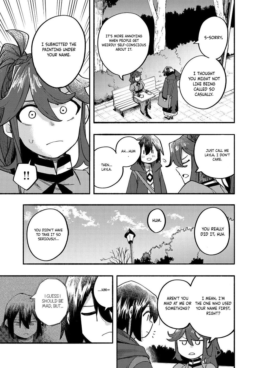 Kyou mo E ni Kaita Mochi ga Umai Chapter 41 — Page 18