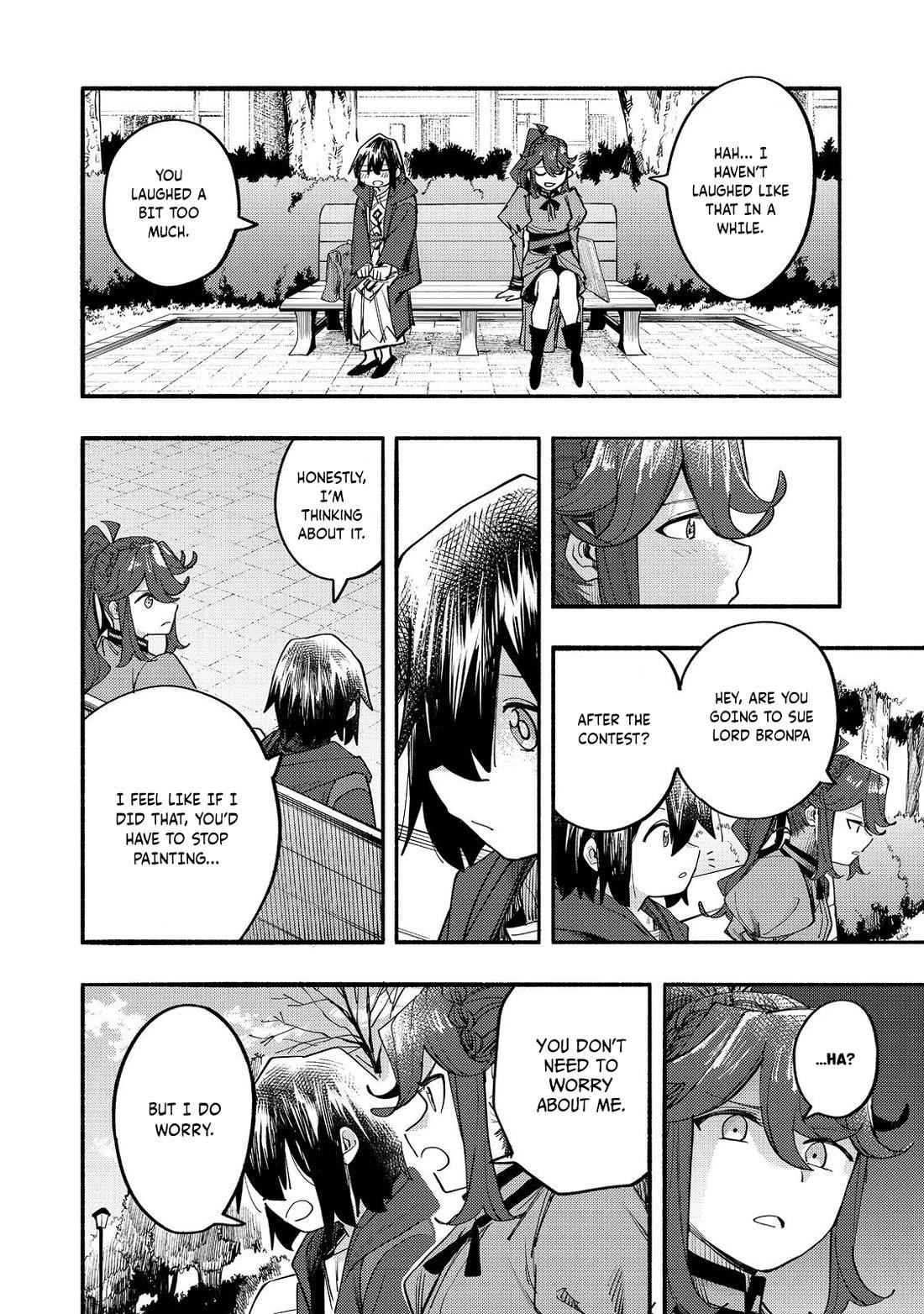 Kyou mo E ni Kaita Mochi ga Umai Chapter 41 — Page 21