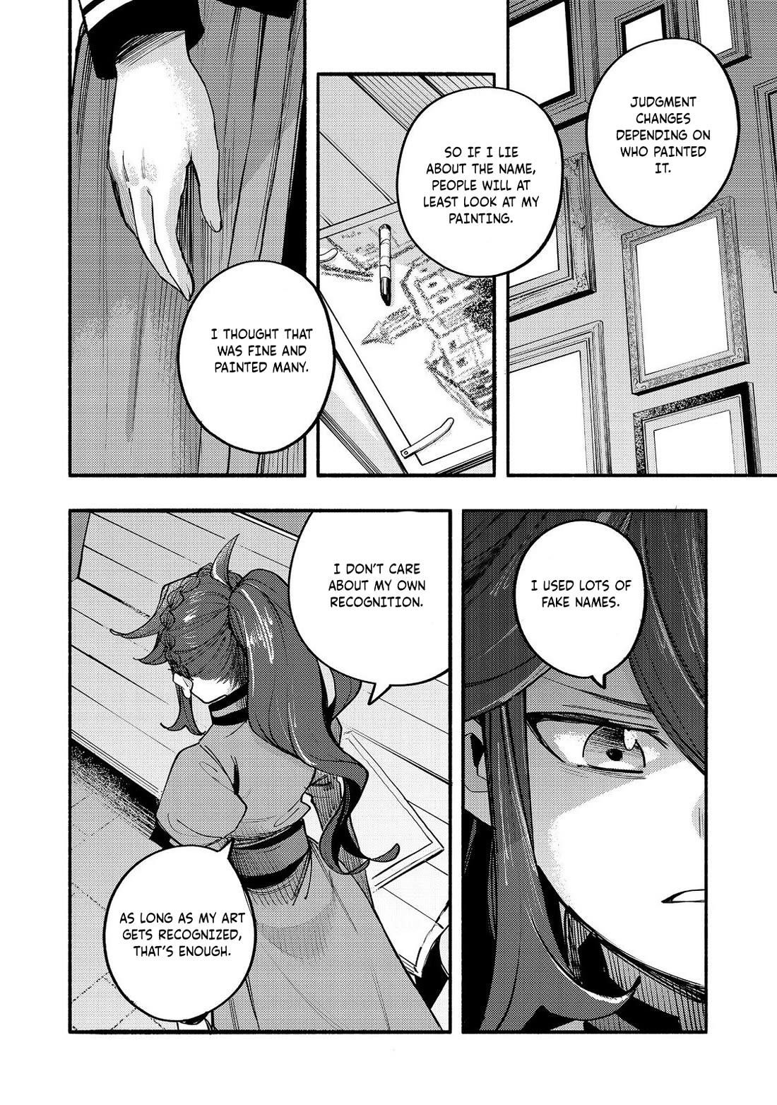 Kyou mo E ni Kaita Mochi ga Umai Chapter 41 — Page 27