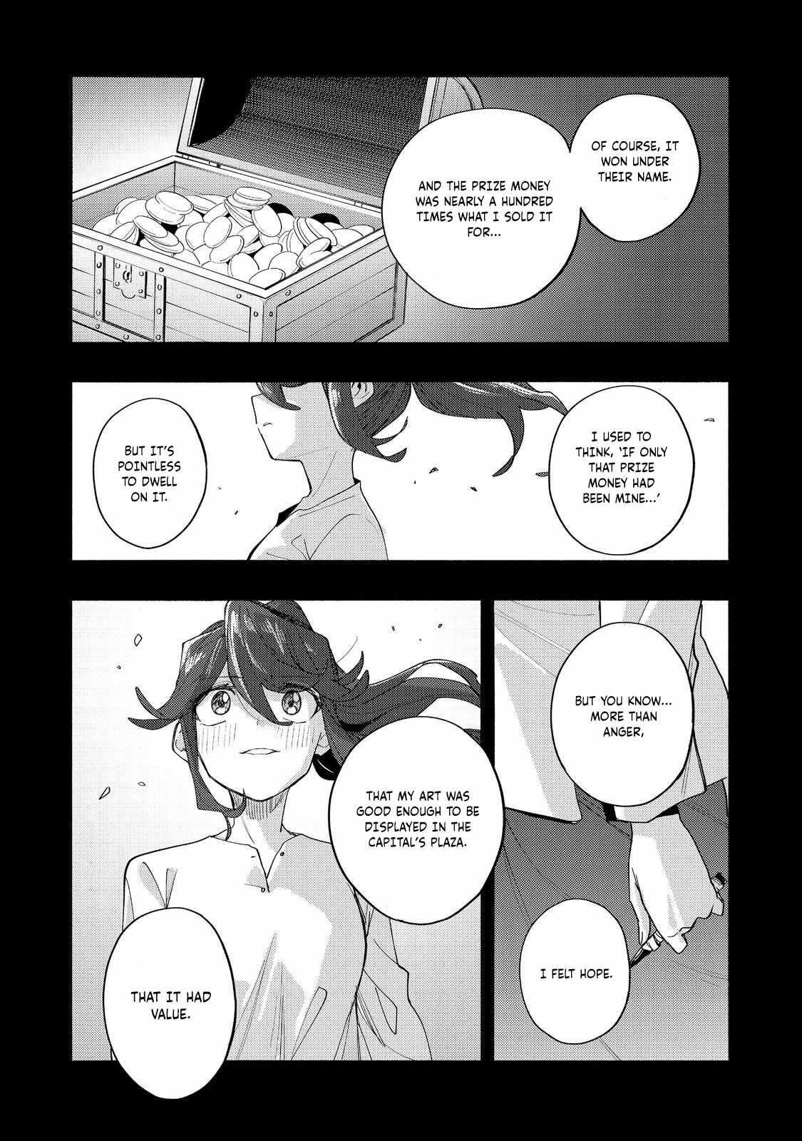 Kyou mo E ni Kaita Mochi ga Umai Chapter 42 — Page 28