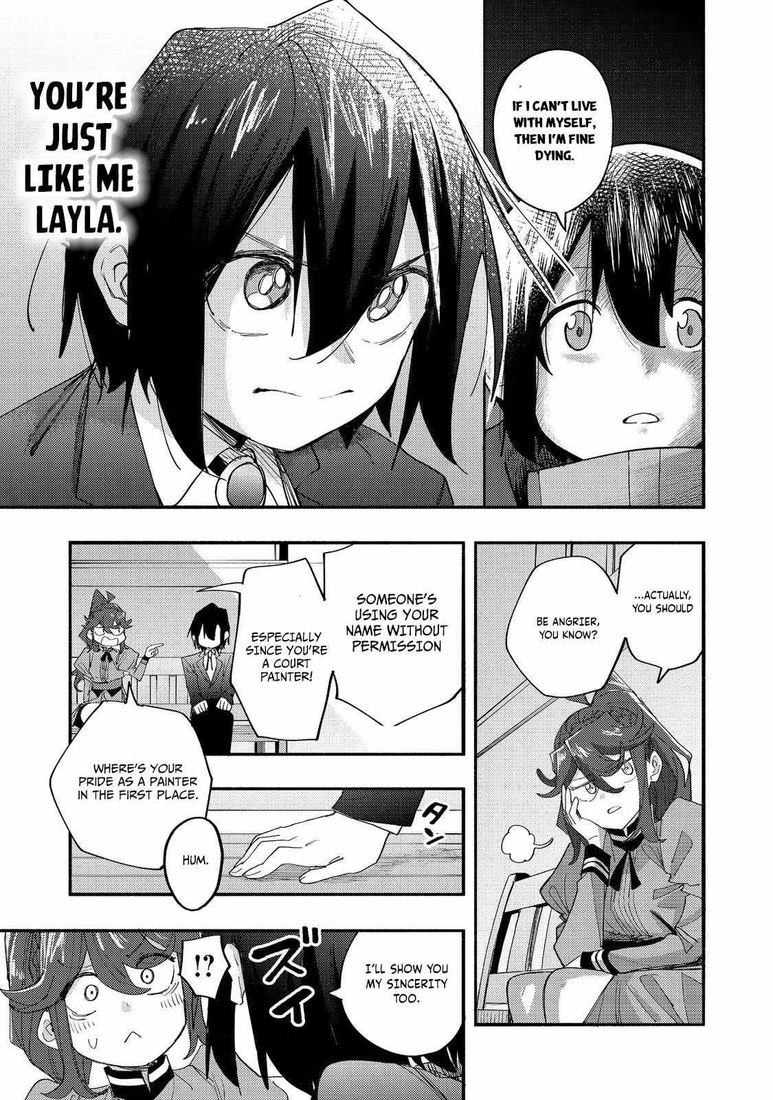 Kyou mo E ni Kaita Mochi ga Umai Chapter 42 — Page 33
